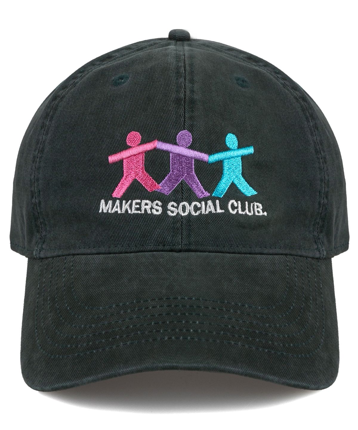 윅(WICK) MAKERS SOCIAL CLUB 카치온 볼캡-다크그린