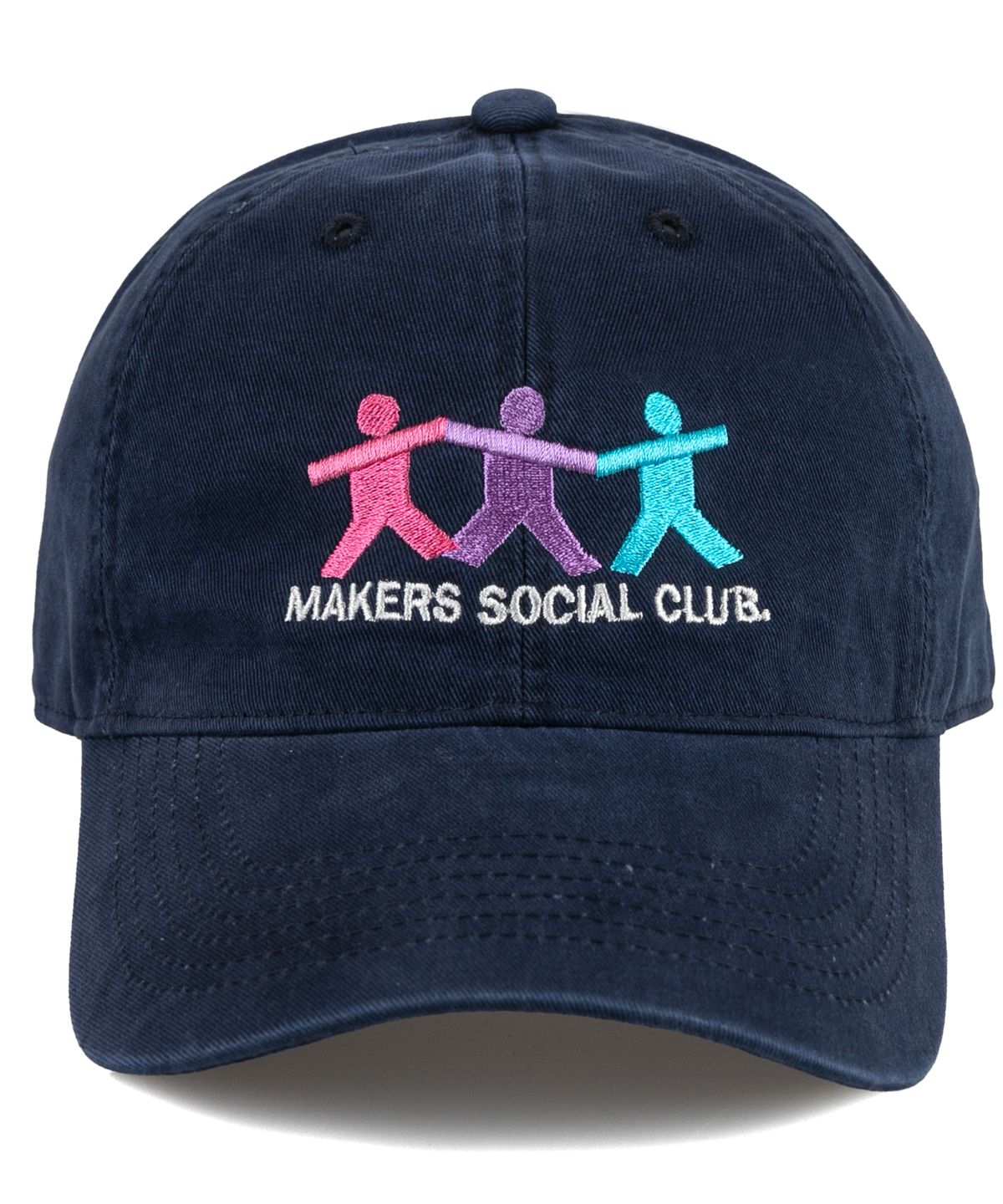 윅(WICK) MAKERS SOCIAL CLUB 카치온 볼캡-네이비