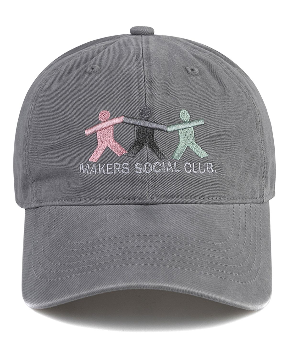 윅(WICK) MAKERS SOCIAL CLUB 카치온 볼캡-그레이