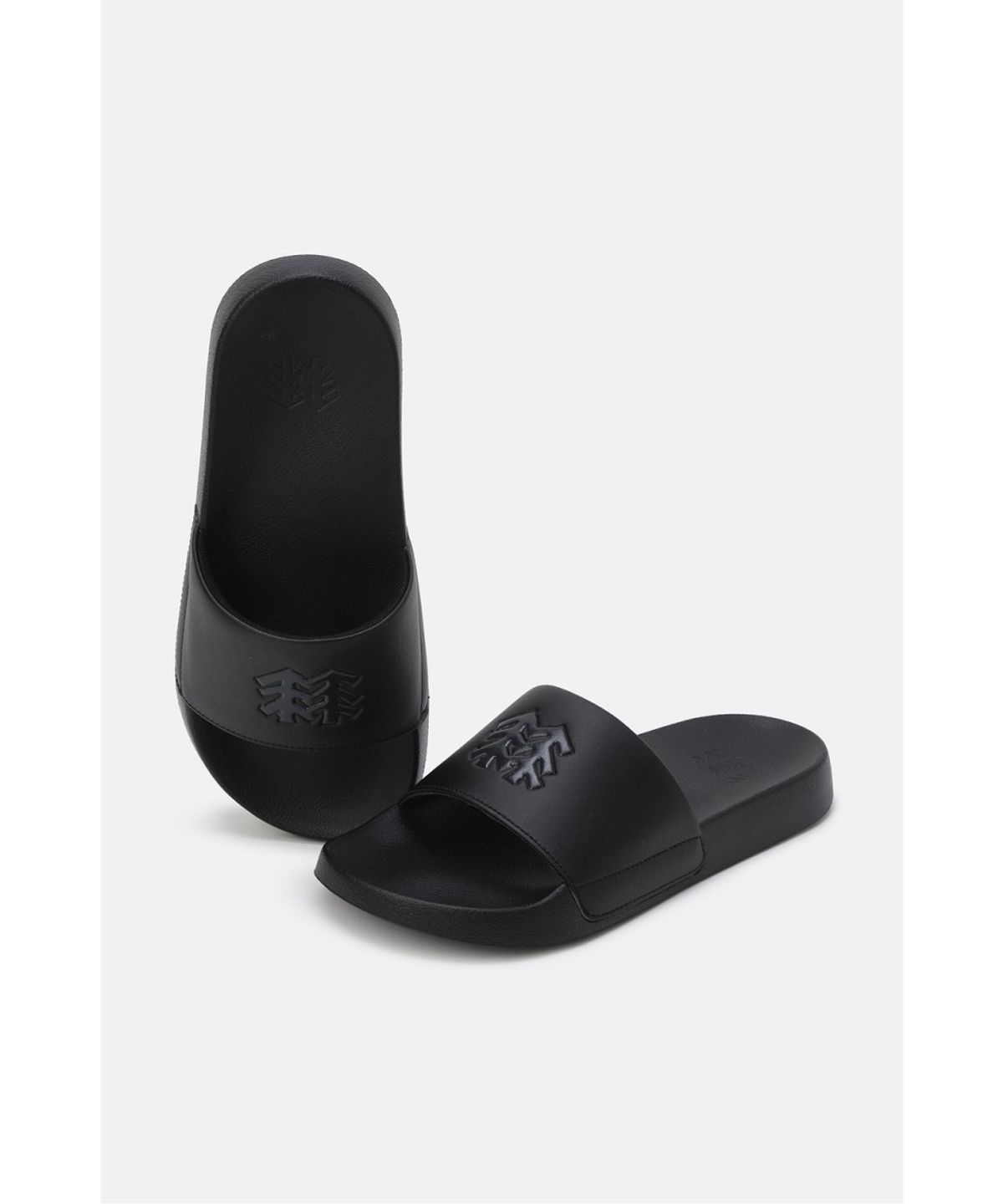 코오롱스포츠(KOLON SPORT) 솟솟 베이직 슬라이드 FE2AX26480BLK