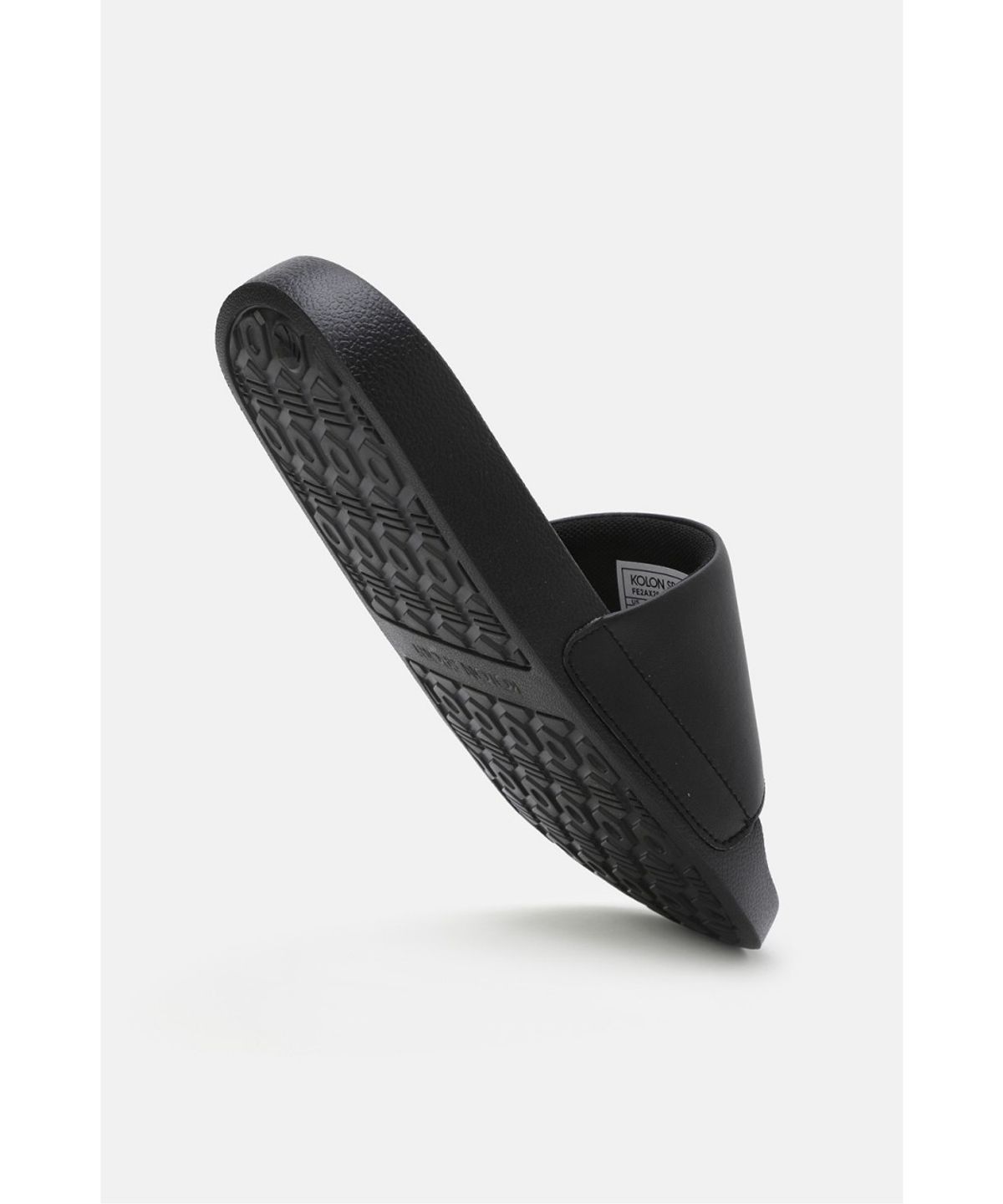 코오롱스포츠(KOLON SPORT) 솟솟 베이직 슬라이드 FE2AX26480BLK