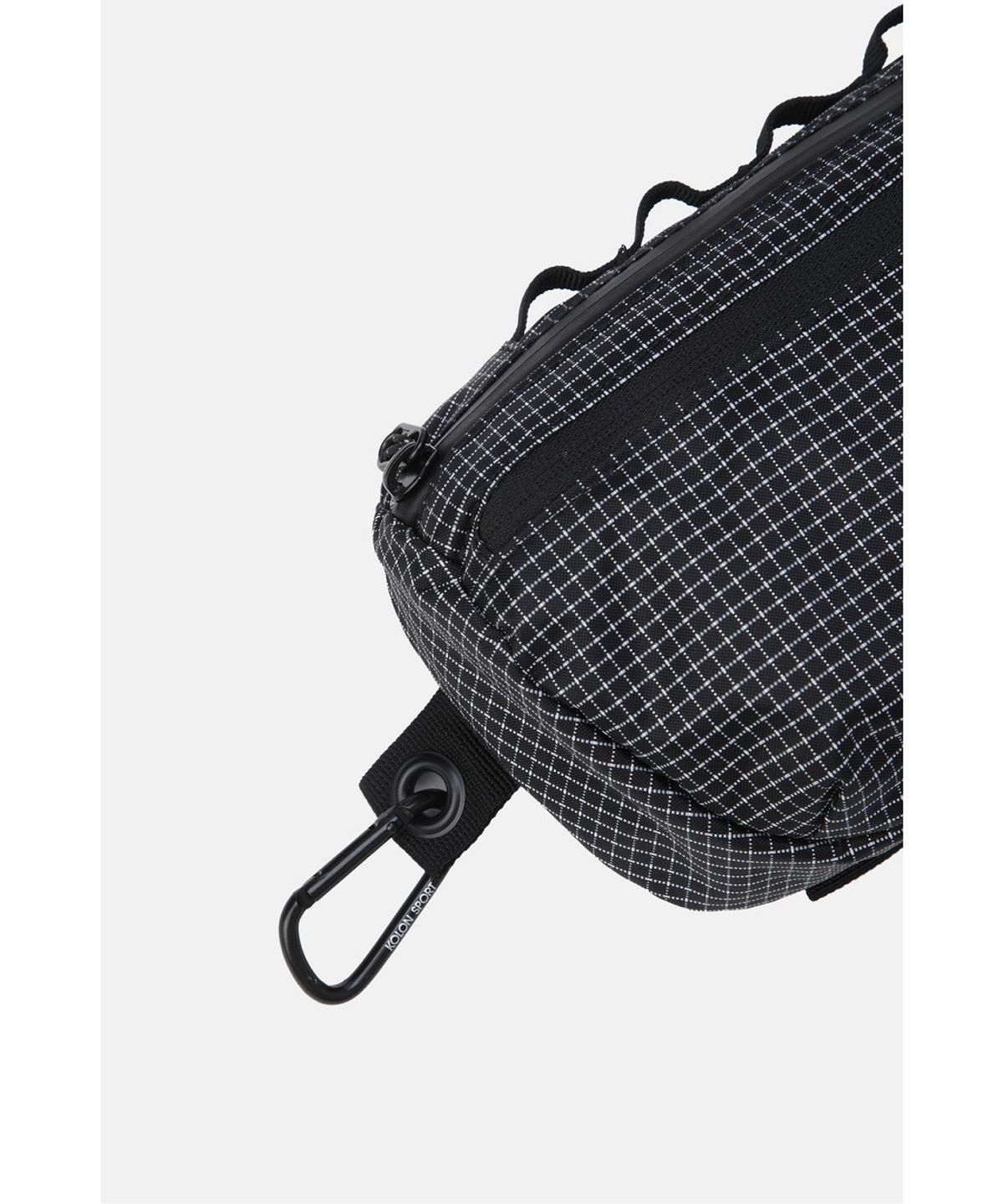 코오롱스포츠(KOLON SPORT) 하이킹 미니 웨이스트백 QEBDX26135BLK