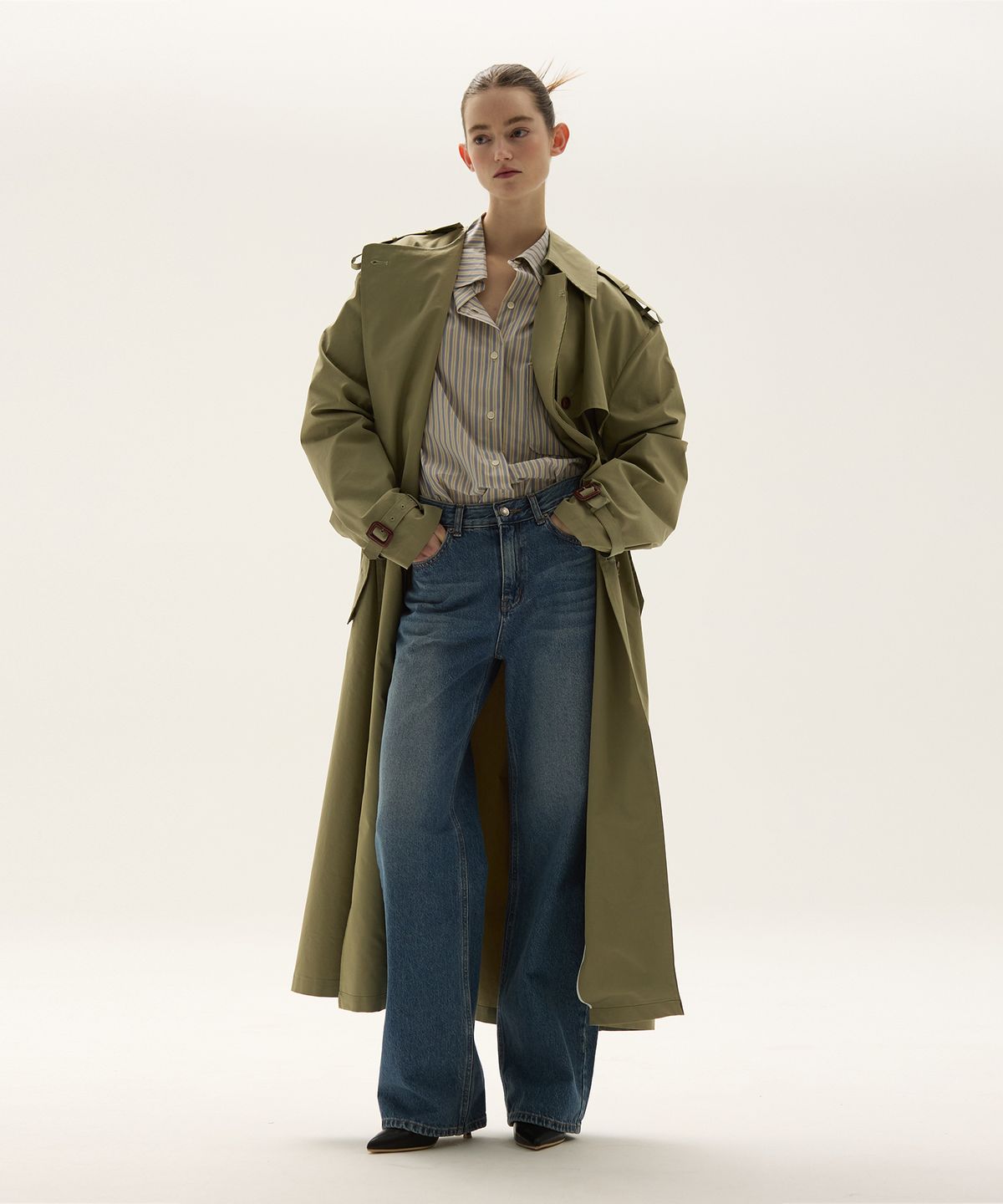 므아므(MMAM) Origami trench coat