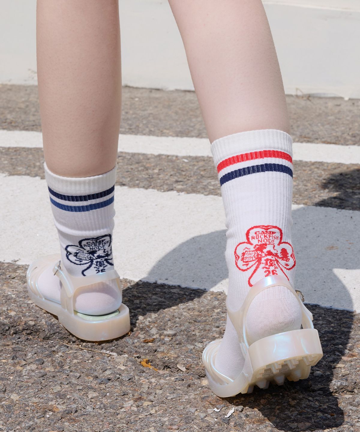 락피쉬웨더웨어(ROCKFISH WEATHERWEAR) SKATER SOCKS - 2 colors