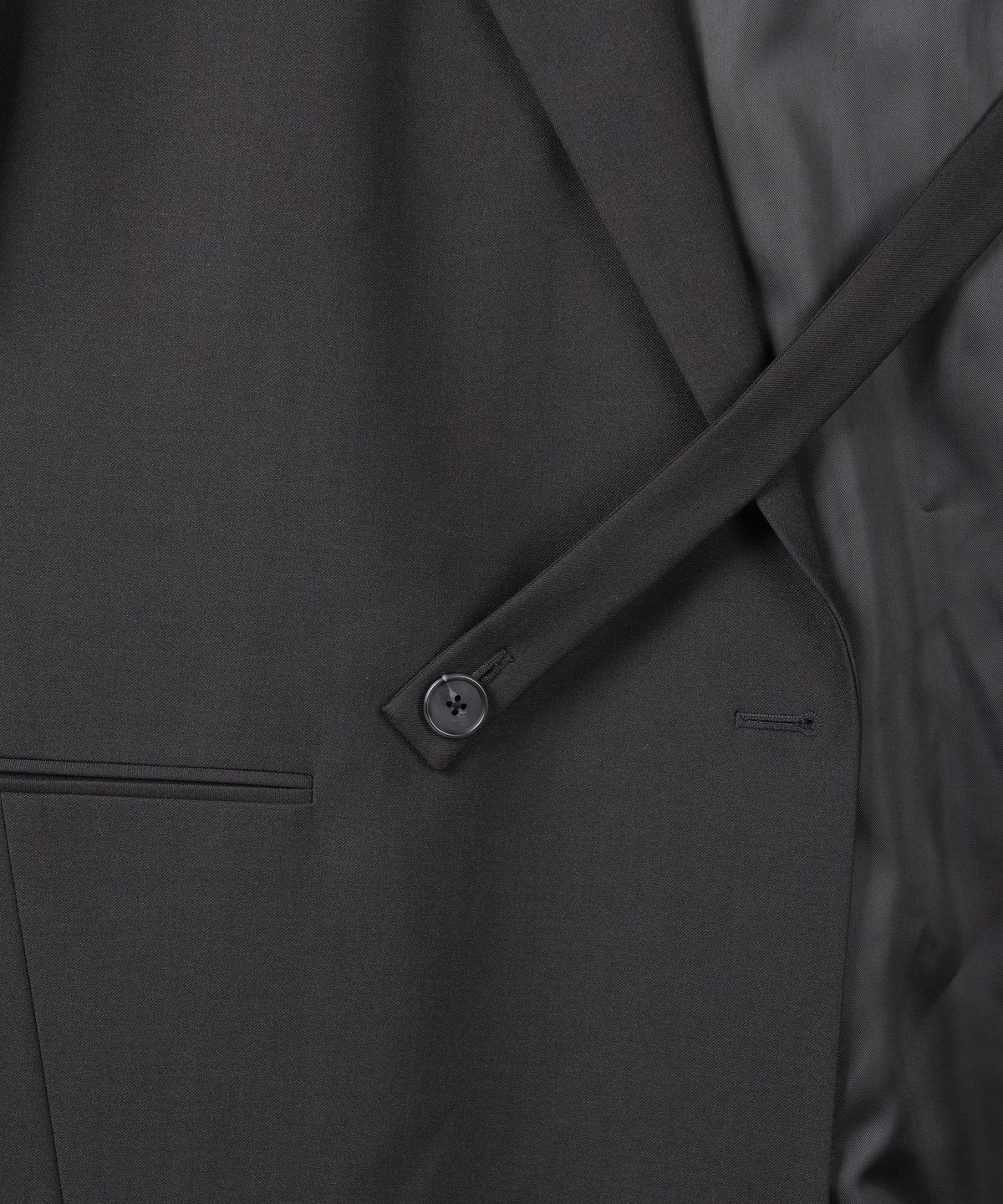 247시리즈(247SERIES) 스테디 컴포트 셋업 더블 자켓 DARK GRAY