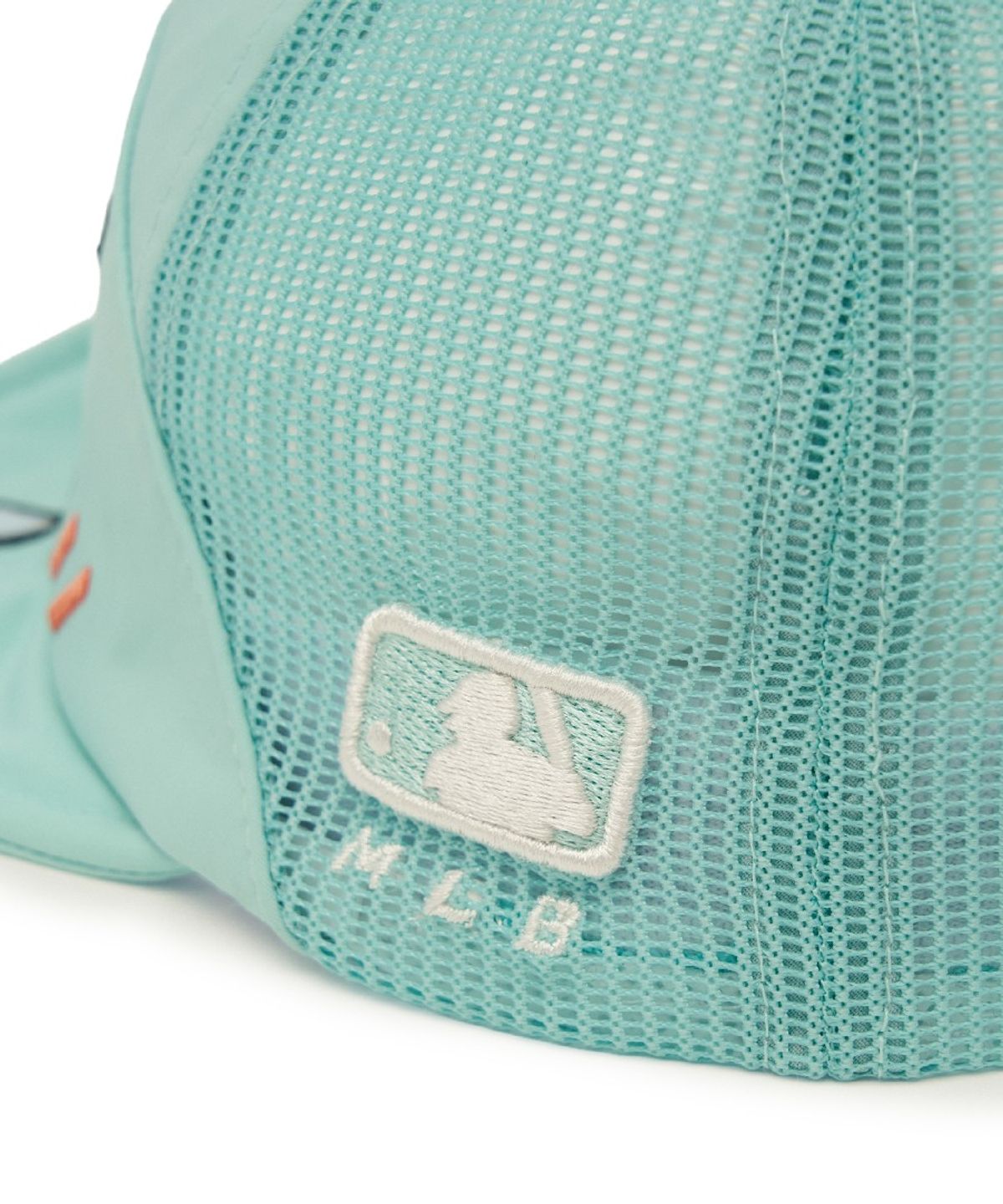 엠엘비 키즈(MLB KIDS) 메가베어프렌즈 메쉬 와이어캡 BOS (L.Mint)