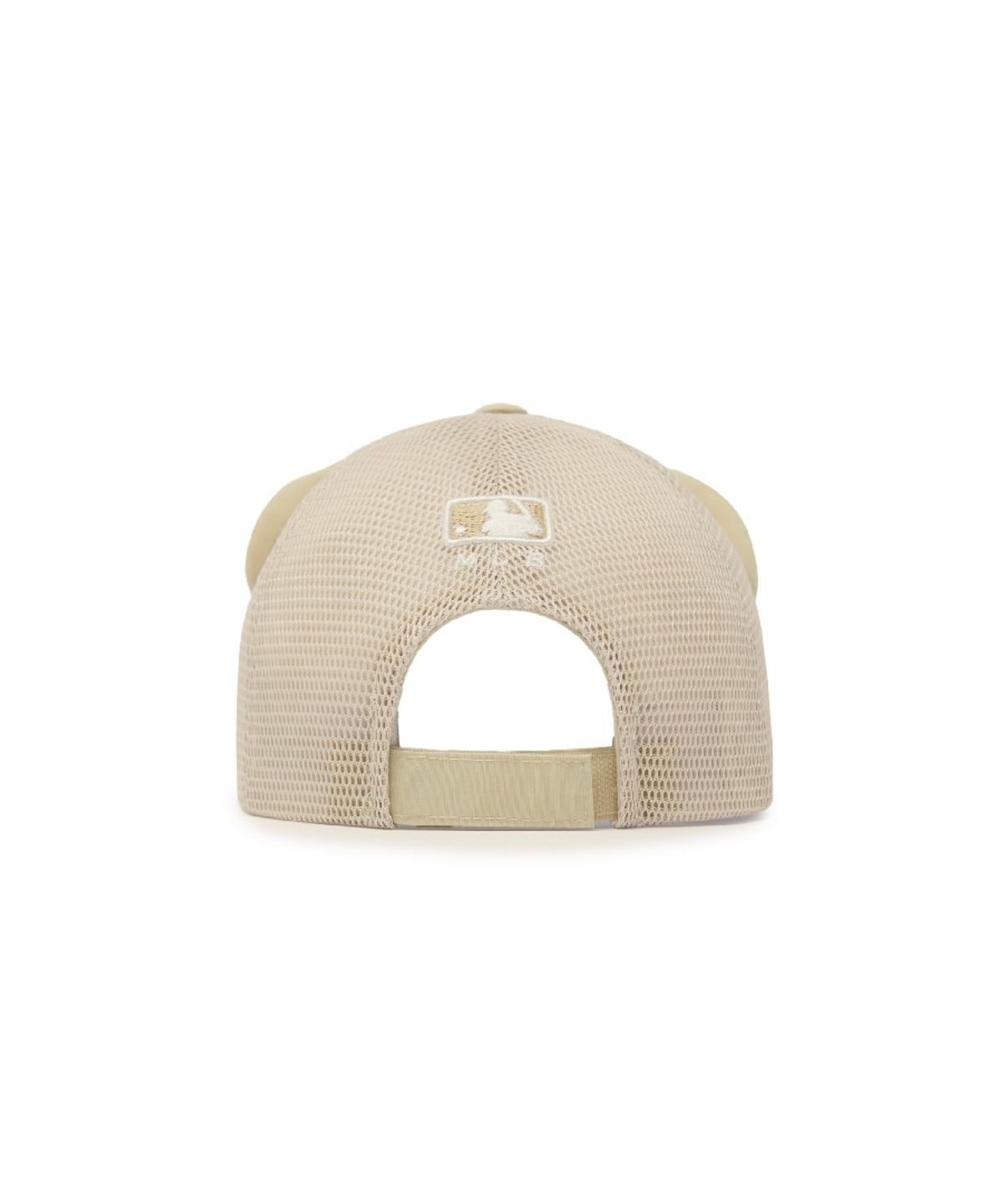 엠엘비 키즈(MLB KIDS) 메가베어프렌즈 메쉬 와이어캡 NY (Sand)