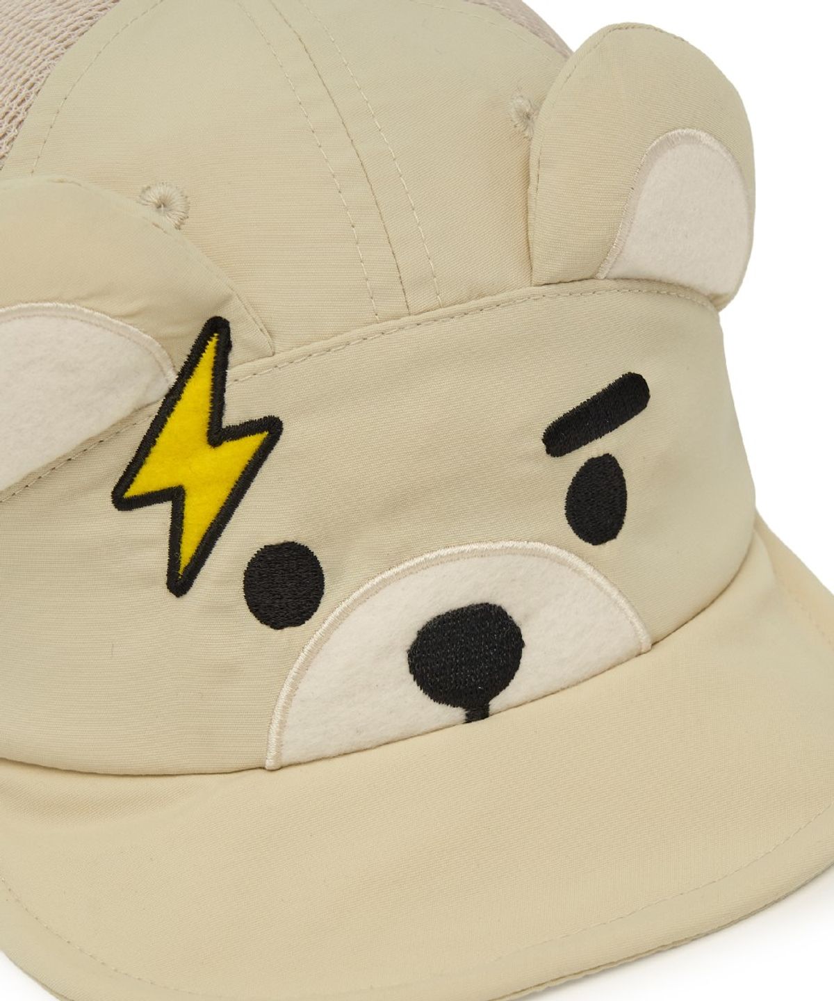 엠엘비 키즈(MLB KIDS) 메가베어프렌즈 메쉬 와이어캡 NY (Sand)