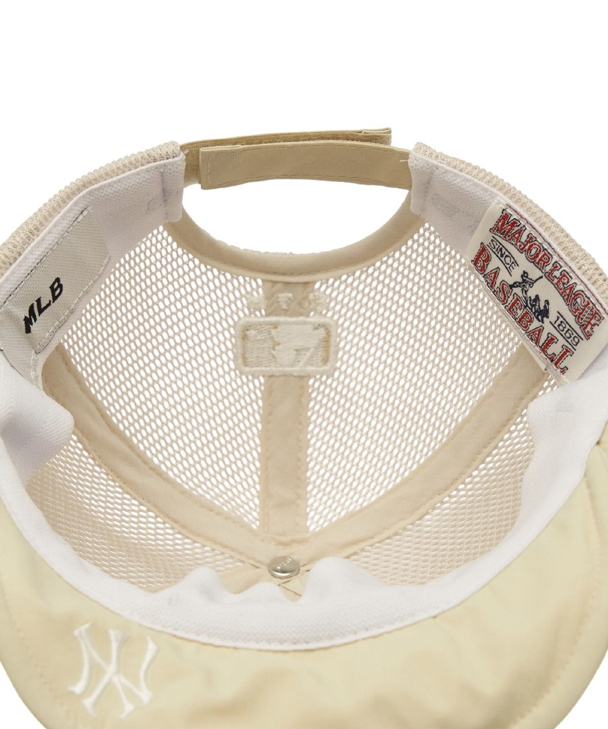 엠엘비 키즈(MLB KIDS) 메가베어프렌즈 메쉬 와이어캡 NY (Sand)