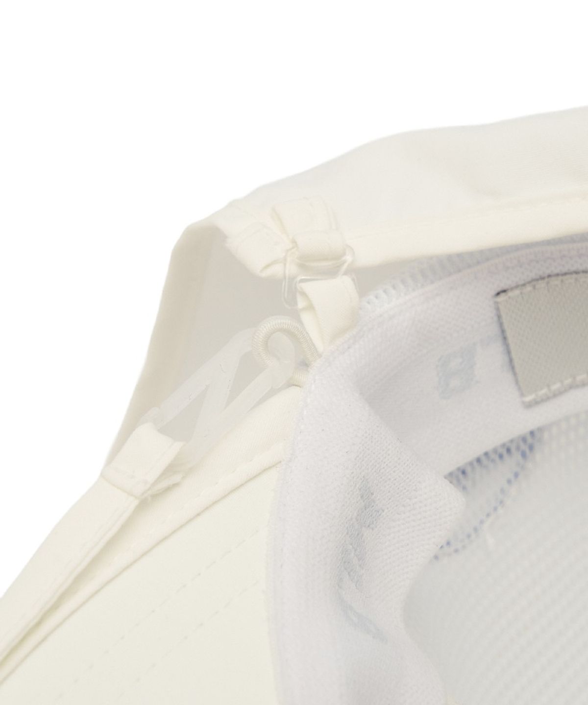 엠엘비 키즈(MLB KIDS) 메가베어 프렌즈 넥플랩 메쉬 볼캡 NY (Ivory)