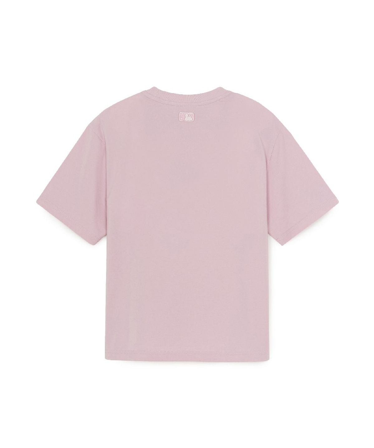 엠엘비 키즈(MLB KIDS) 스트릿 모노그램 데님 컬시브 티셔츠 NY (Mg.Pink)
