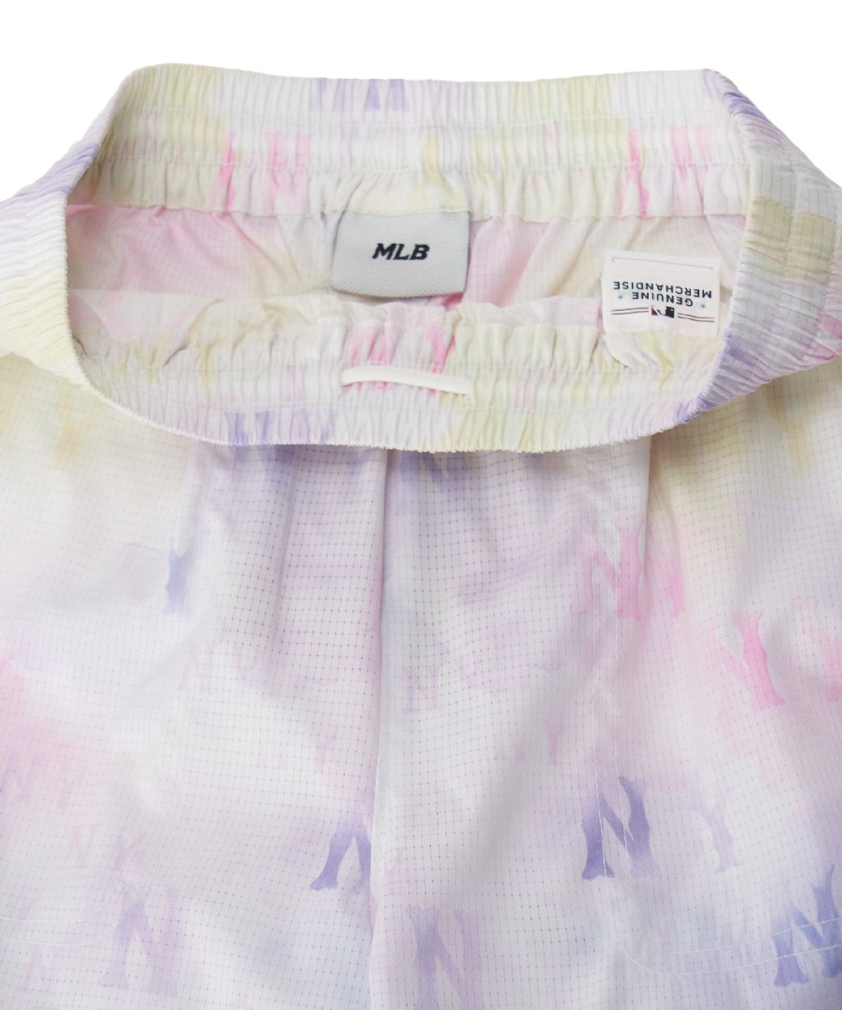 엠엘비 키즈(MLB KIDS) 스포티브 워터 모노그램 4부 팬츠 NY (Lavender)