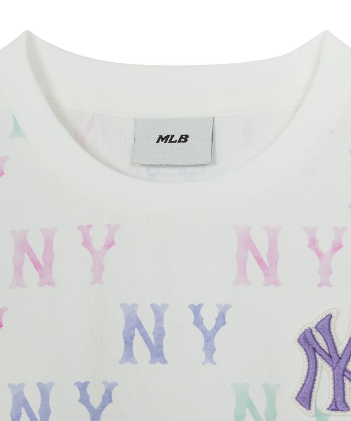 엠엘비 키즈(MLB KIDS) 스포티브 모노그램 전판 티셔츠 NY (Pink)