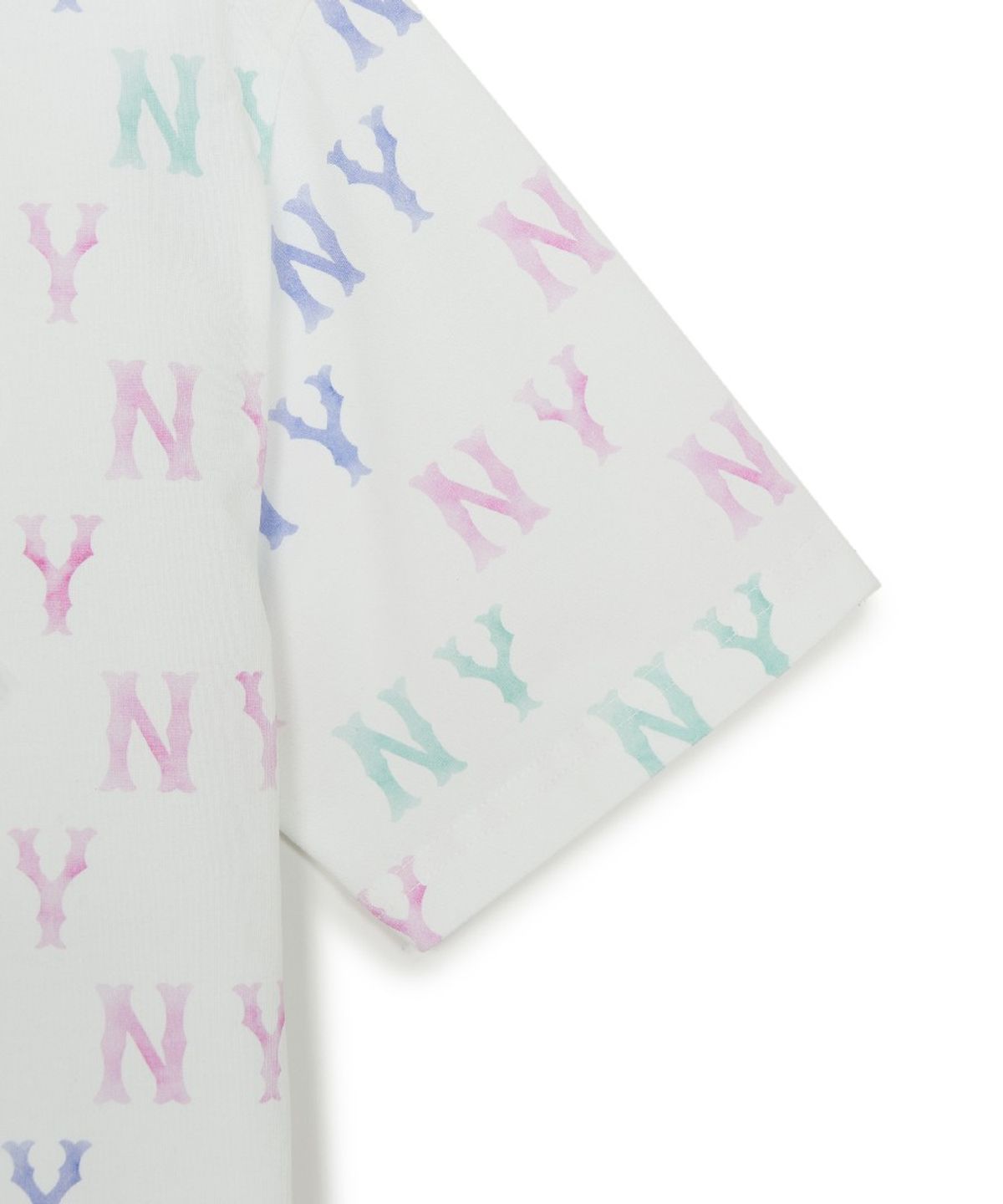 엠엘비 키즈(MLB KIDS) 스포티브 모노그램 전판 티셔츠 NY (Pink)