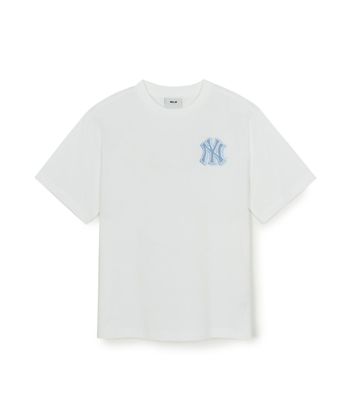 엠엘비 키즈(MLB KIDS) 스포티브 모노그램 사각 아트웍 티셔츠 NY (White)