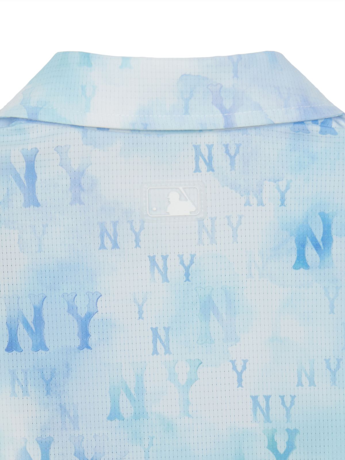 엠엘비 키즈(MLB KIDS) 모노그램 썸머 우븐 셔츠 NY (L.Blue)
