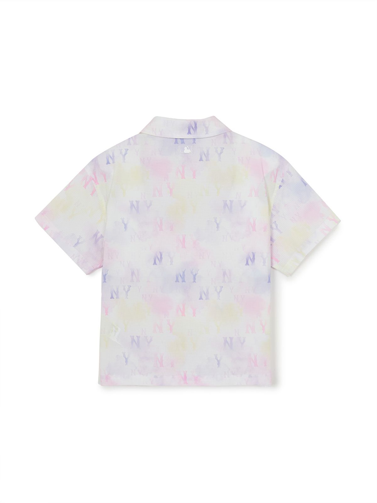 엠엘비 키즈(MLB KIDS) 모노그램 썸머 우븐 셔츠 NY (Lavender)