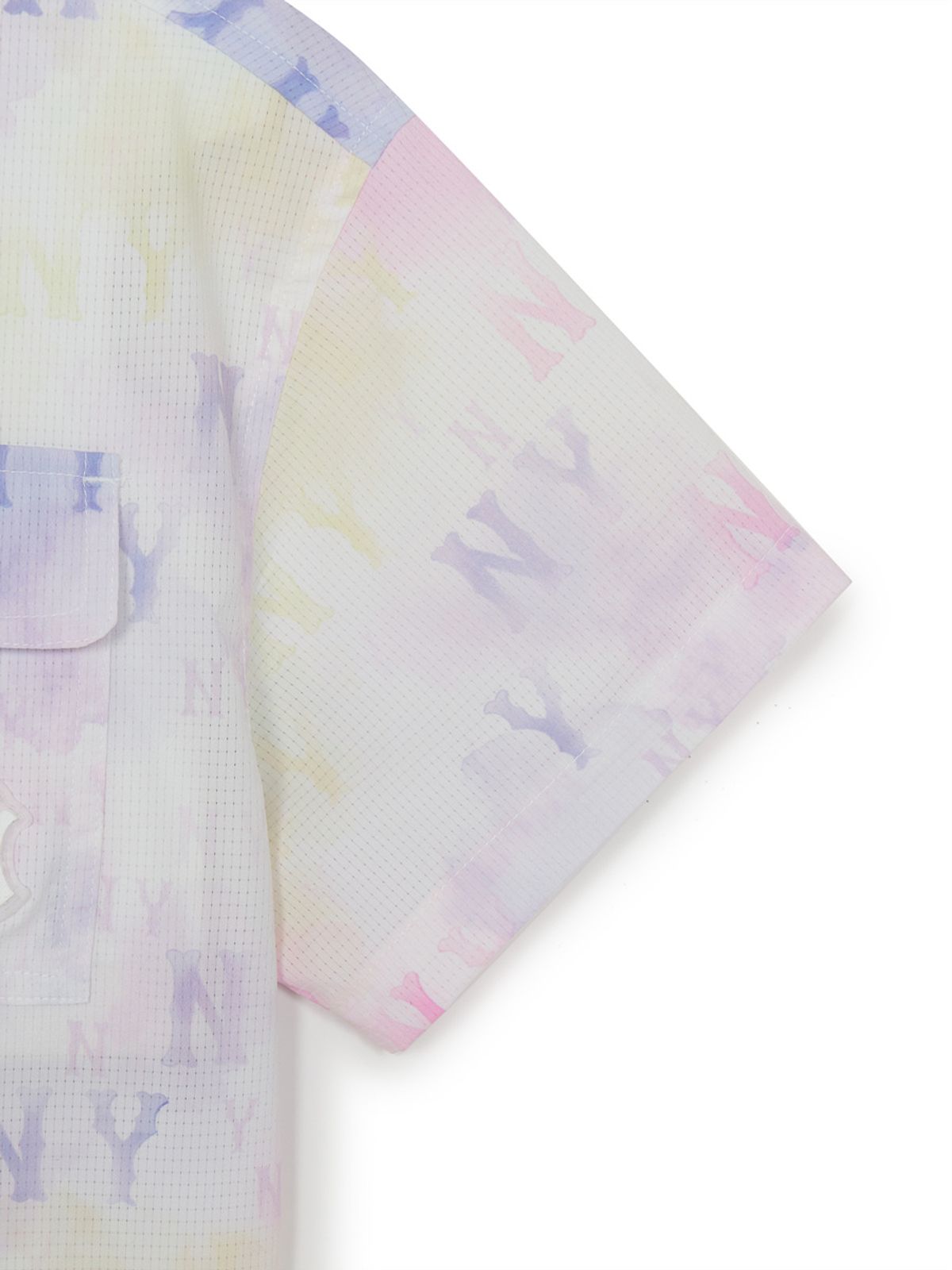 엠엘비 키즈(MLB KIDS) 모노그램 썸머 우븐 셔츠 NY (Lavender)