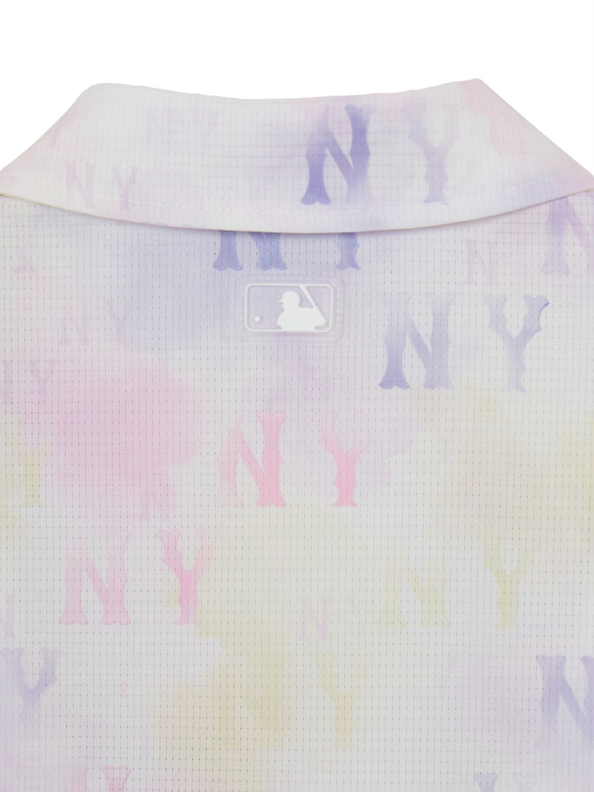 엠엘비 키즈(MLB KIDS) 모노그램 썸머 우븐 셔츠 NY (Lavender)