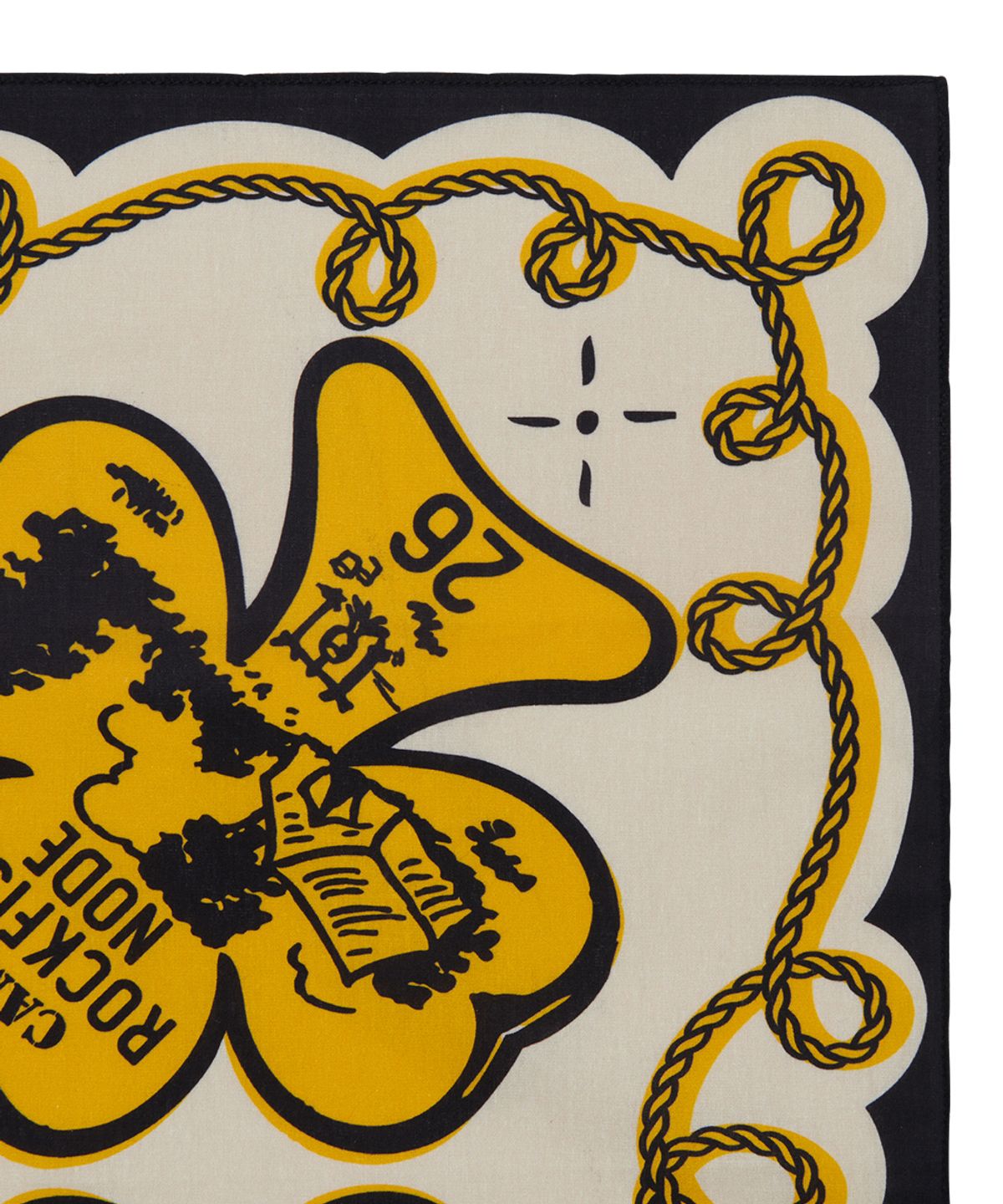 락피쉬웨더웨어(ROCKFISH WEATHERWEAR) VINTAGE CLOVER SCARF - YELLOW