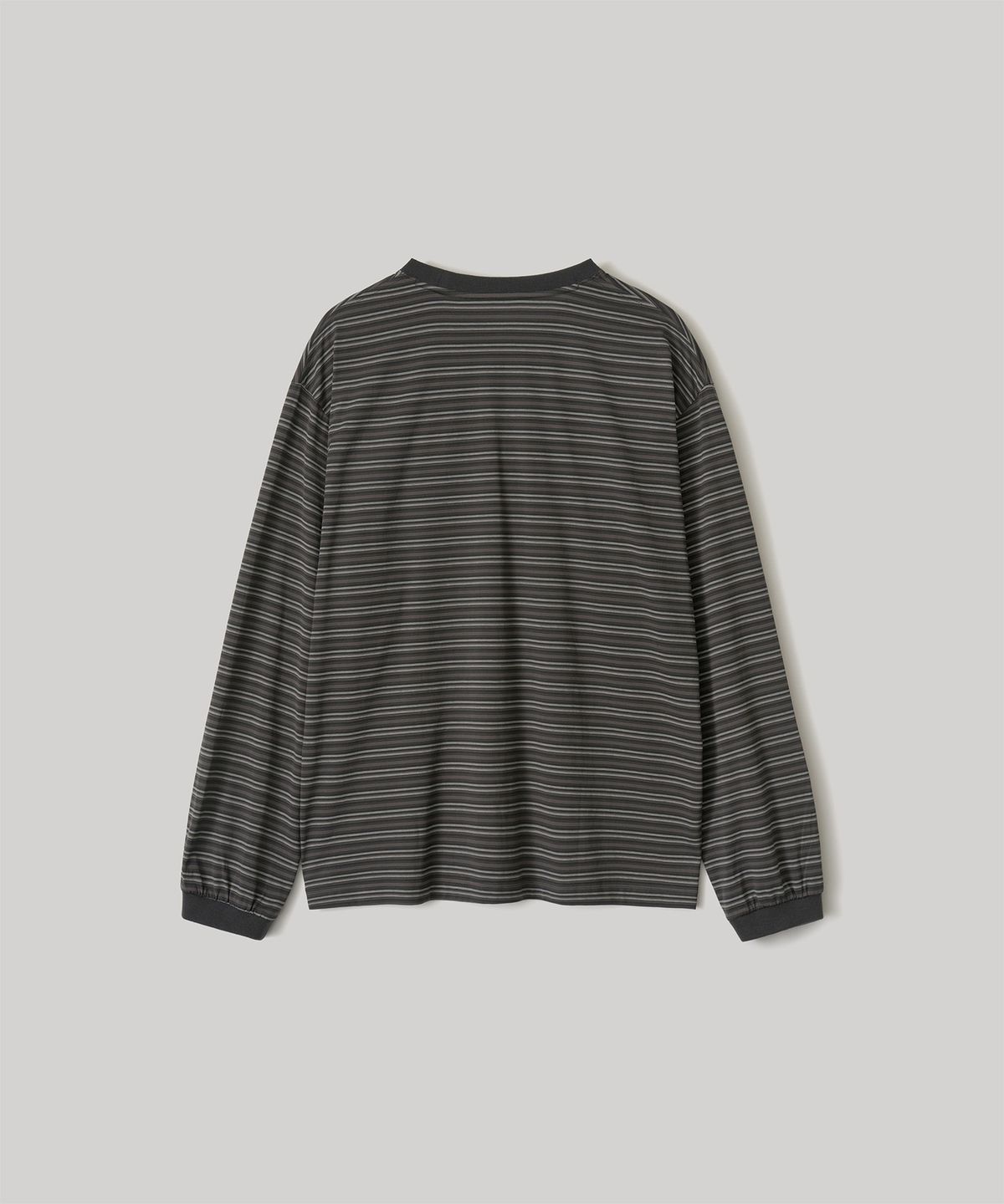 어나더 오피스(ANOTHER OFFICE) Zephyr Stripe T (Black)
