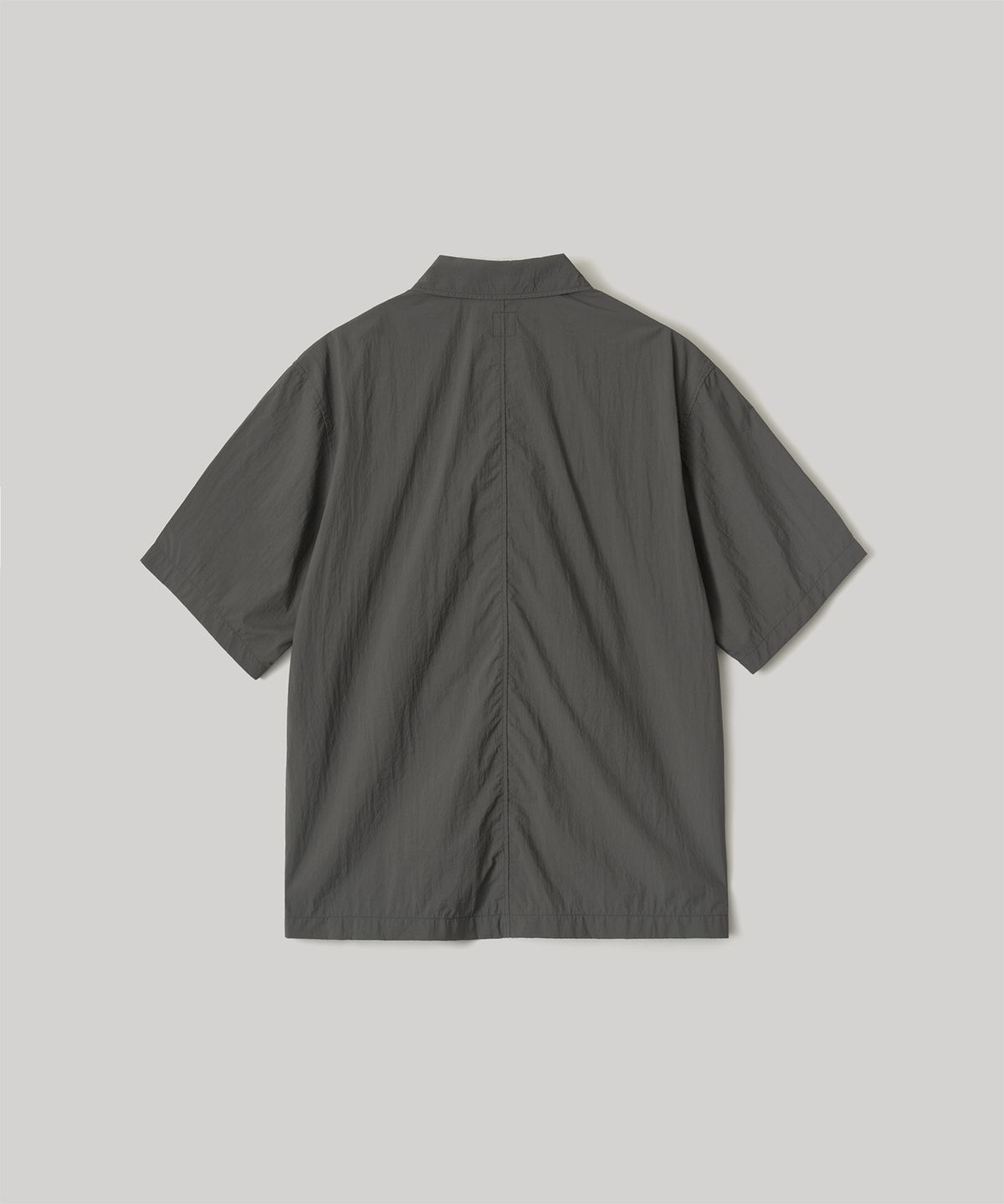 어나더 오피스(ANOTHER OFFICE) Flow CPO S/S Shirt (Graphite)