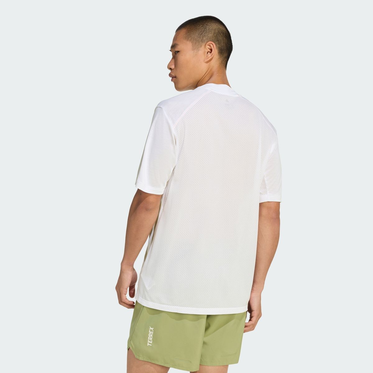 아디다스(ADIDAS) 테렉스 엑스페리어 클라이마쿨+ 티셔츠 - 화이트 / KD4848