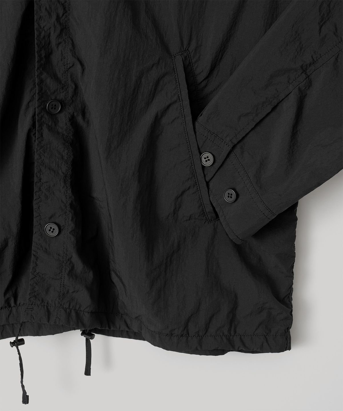 어나더 오피스(ANOTHER OFFICE) Flow Wind Jacket (Black)
