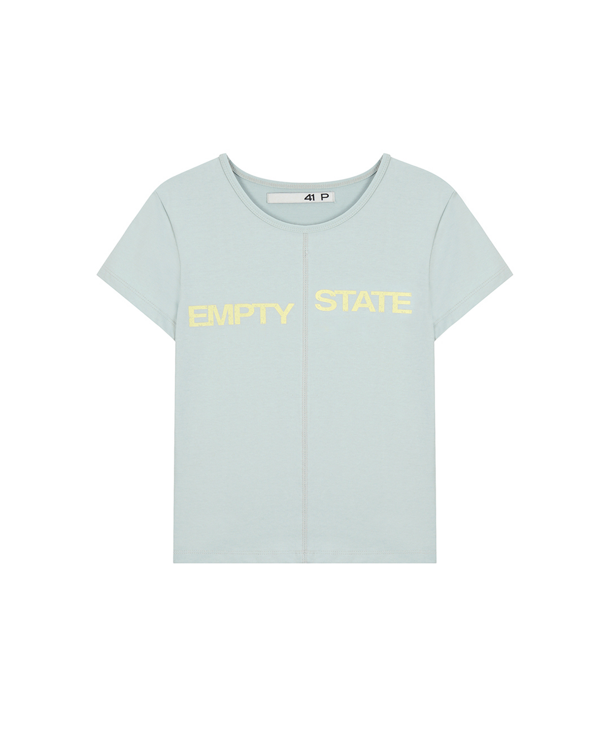 사일프레이(41PRAY) Center Split Graphic Tee / Mint