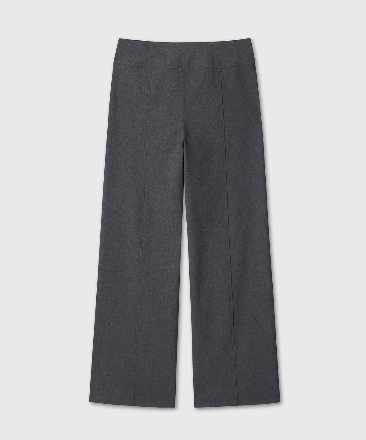 다이브인 우먼(DIVEIN WOMEN) WRAP WIDE TIE PANTS (CHARCOAL)