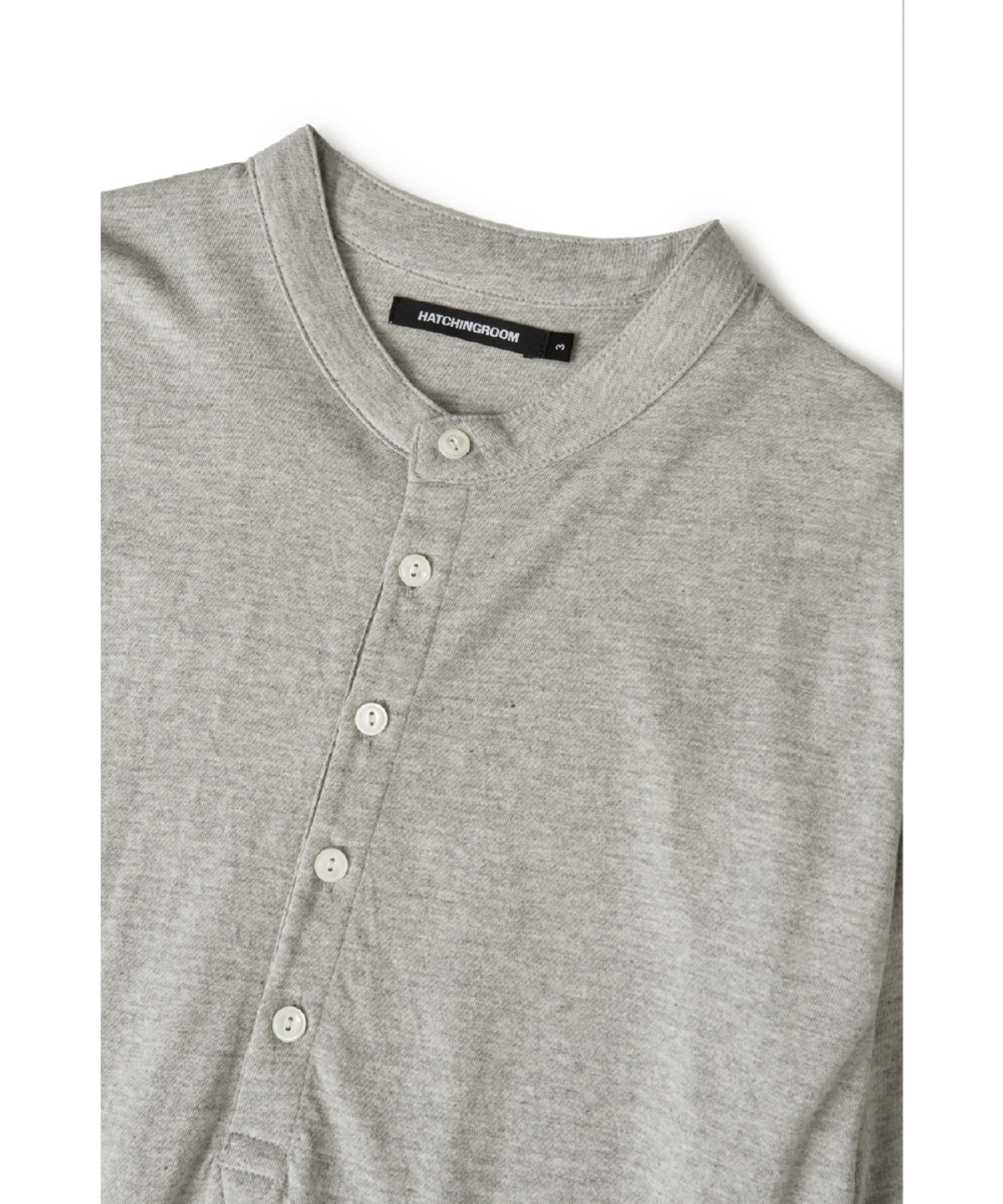 해칭룸(HATCHINGROOM) Dual Front Tee M.Grey