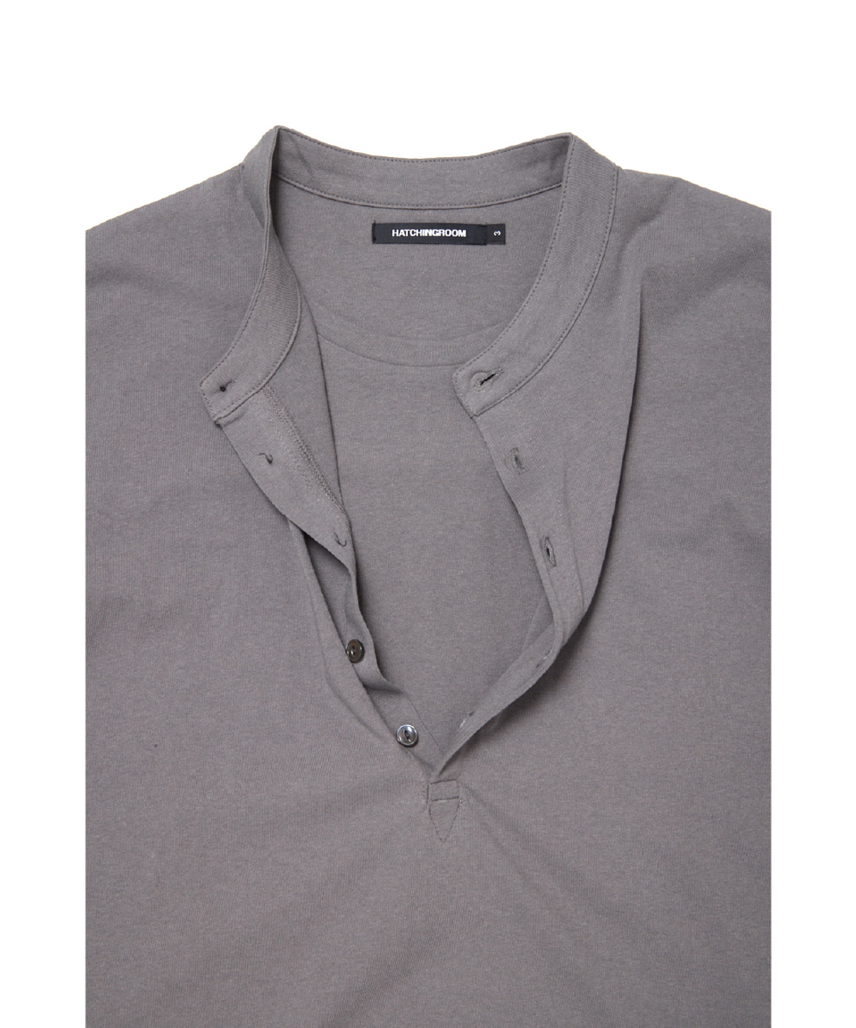 해칭룸(HATCHINGROOM) Dual Front Tee Grey