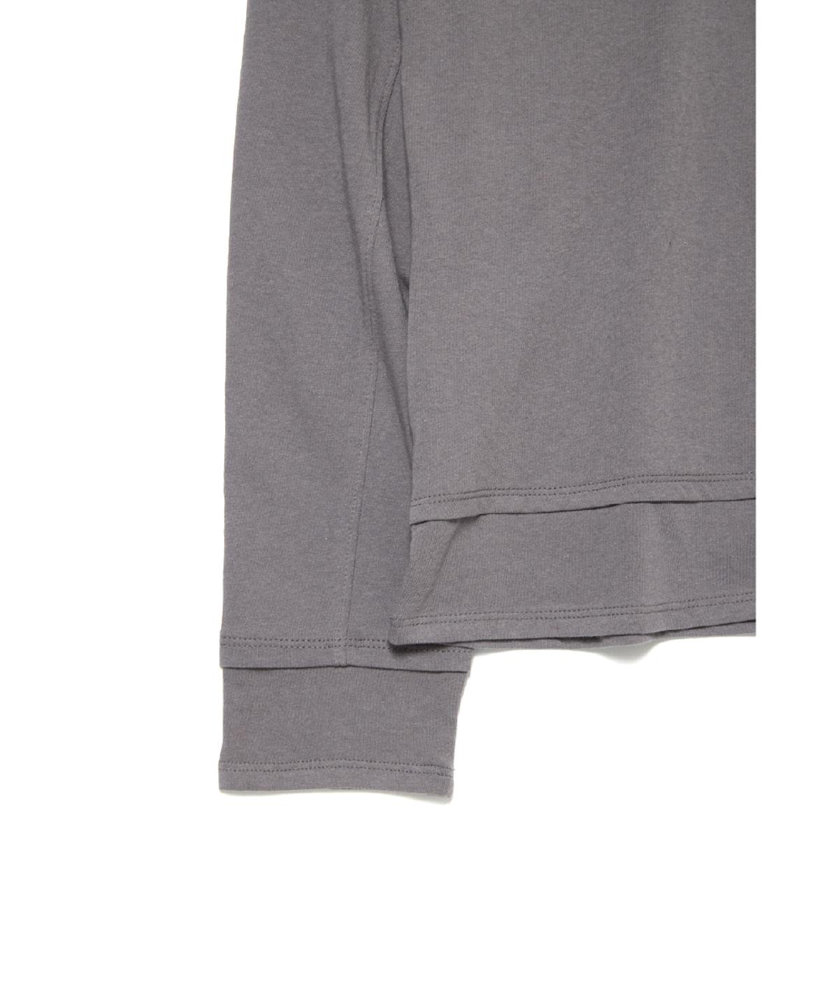 해칭룸(HATCHINGROOM) Dual Front Tee Grey