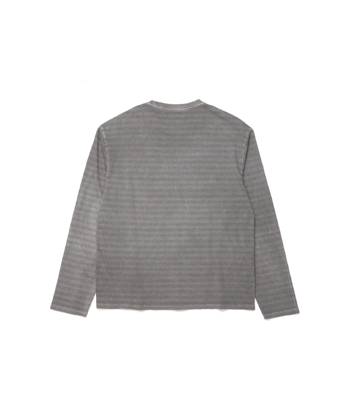 해칭룸(HATCHINGROOM) VTG Stripe Tee Dyed Grey