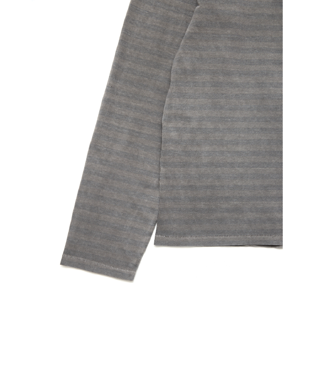 해칭룸(HATCHINGROOM) VTG Stripe Tee Dyed Grey