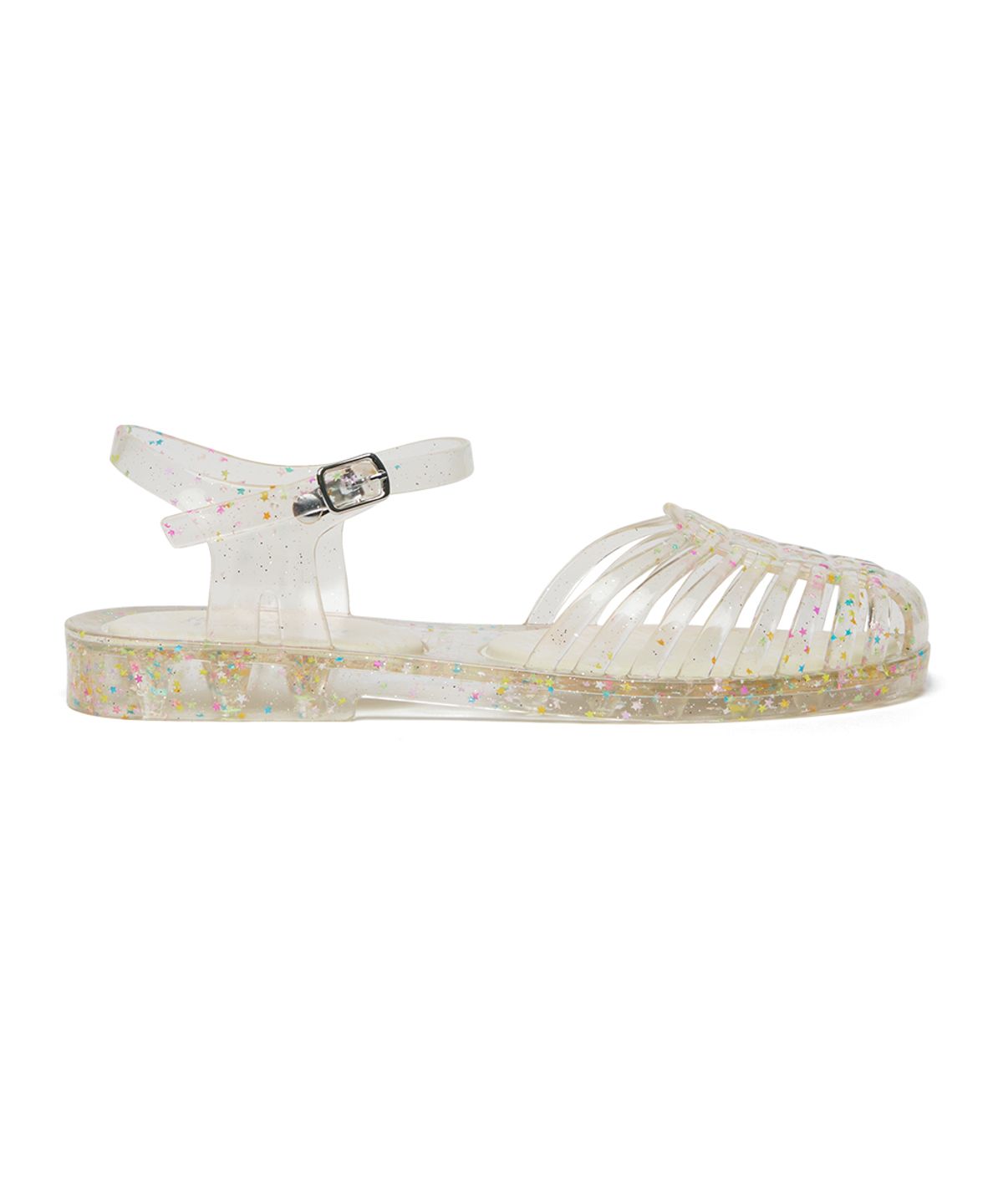 락피쉬웨더웨어(ROCKFISH WEATHERWEAR) GLAIR STRAPPY SANDALS - CLEAR STAR