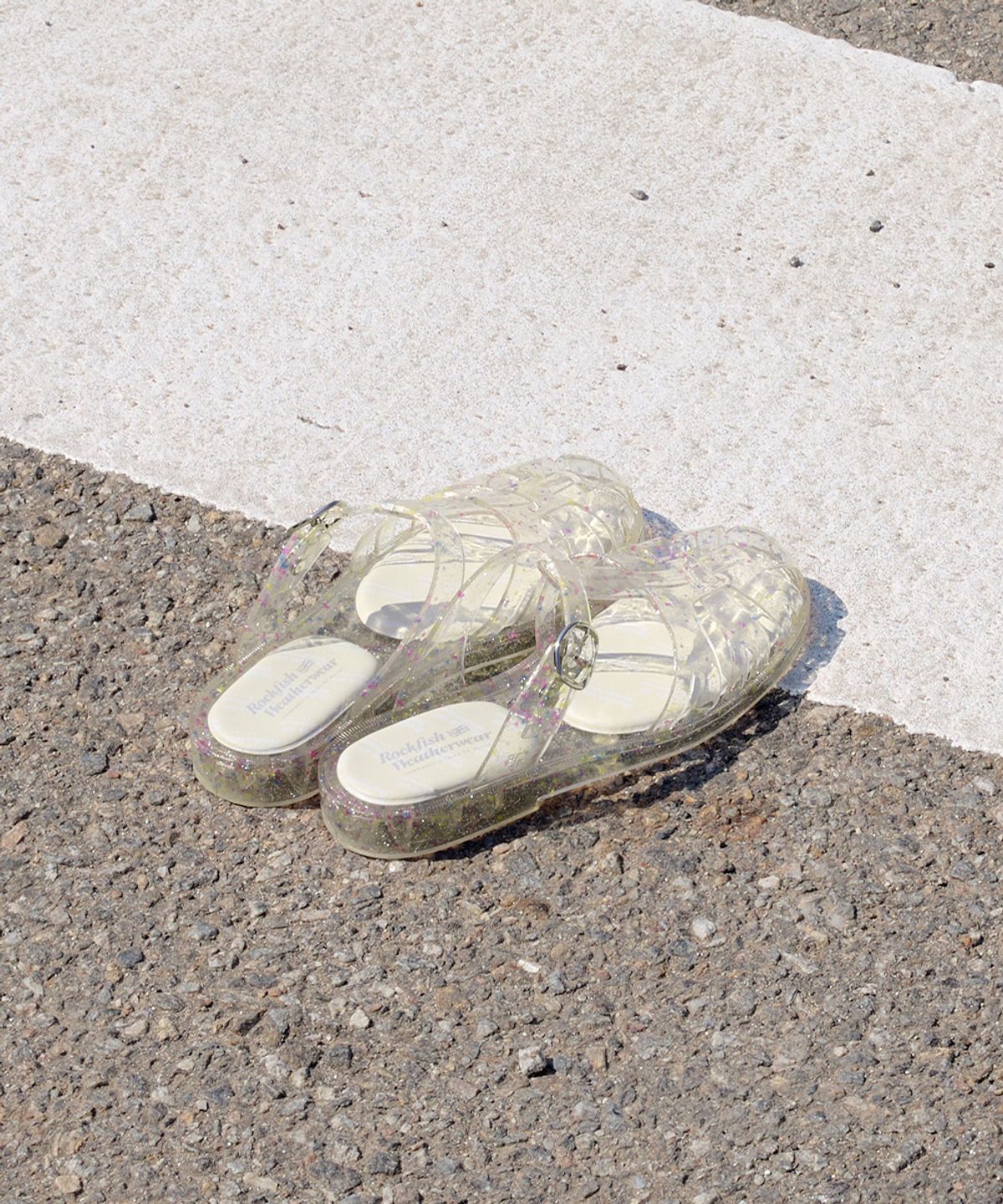 락피쉬웨더웨어(ROCKFISH WEATHERWEAR) GLAIR FISHERMAN MULES - CLEAR STAR