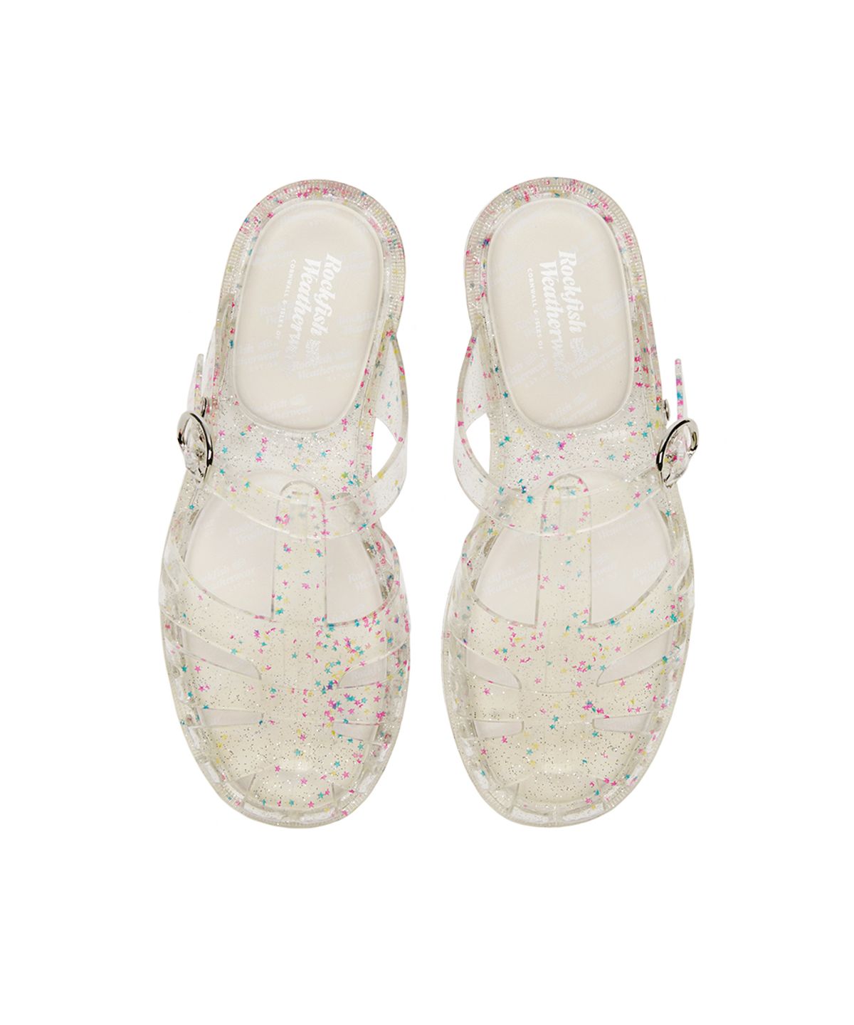 락피쉬웨더웨어(ROCKFISH WEATHERWEAR) GLAIR FISHERMAN MULES - CLEAR STAR