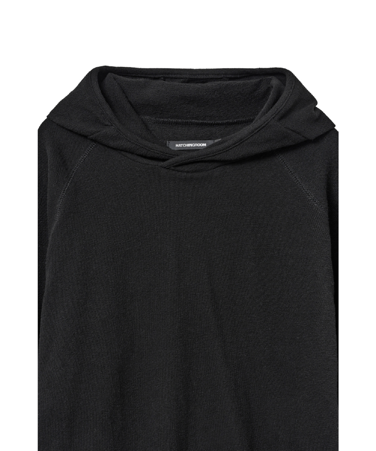 해칭룸(HATCHINGROOM) Layer Base Hoodie Black