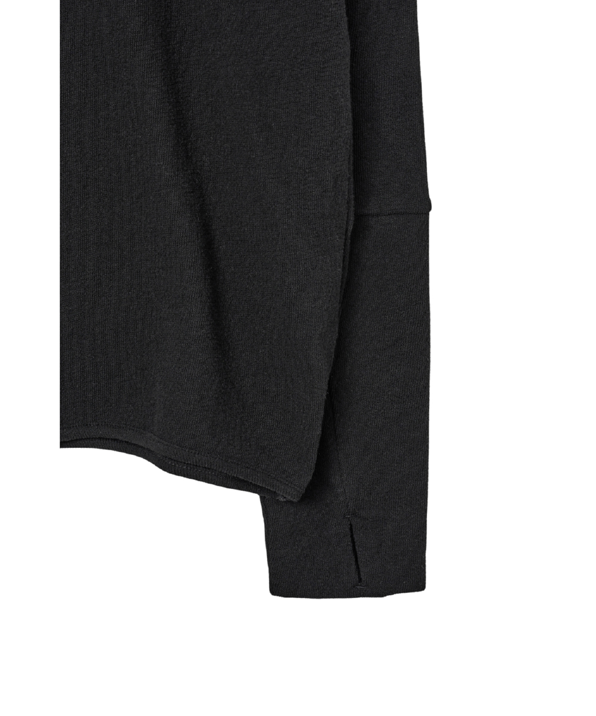 해칭룸(HATCHINGROOM) Layer Base Hoodie Black
