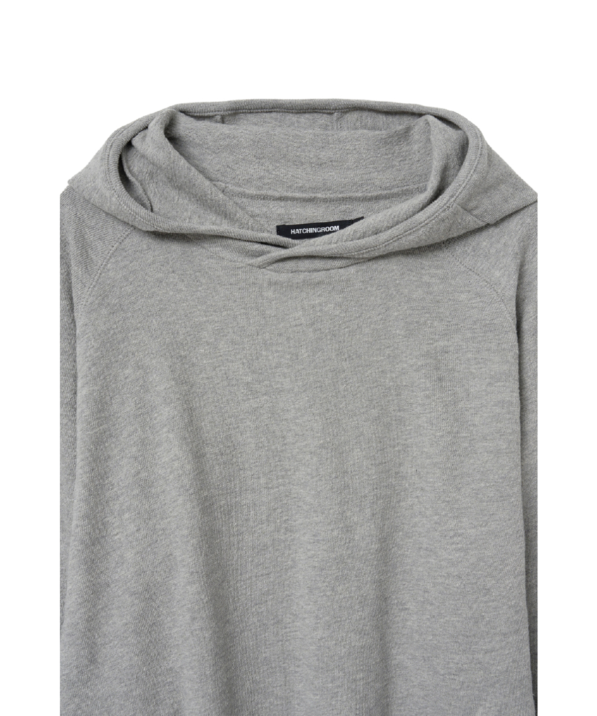 해칭룸(HATCHINGROOM) Layer Base Hoodie M.Grey