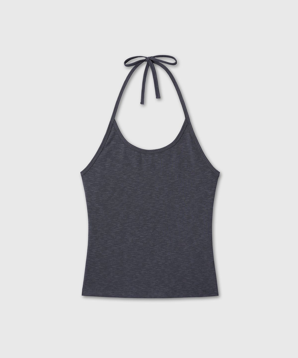다이브인 우먼(DIVEIN WOMEN) HALTER NECK STRAP TOP (CHARCOAL)
