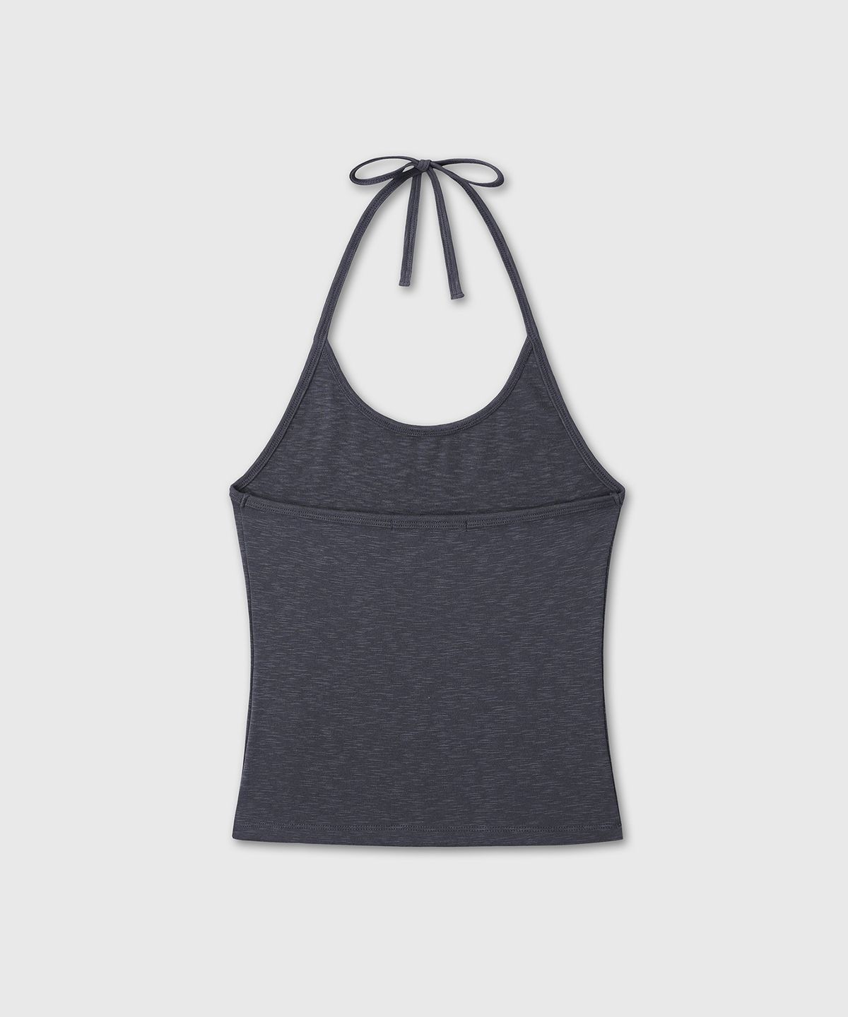 다이브인 우먼(DIVEIN WOMEN) HALTER NECK STRAP TOP (CHARCOAL)