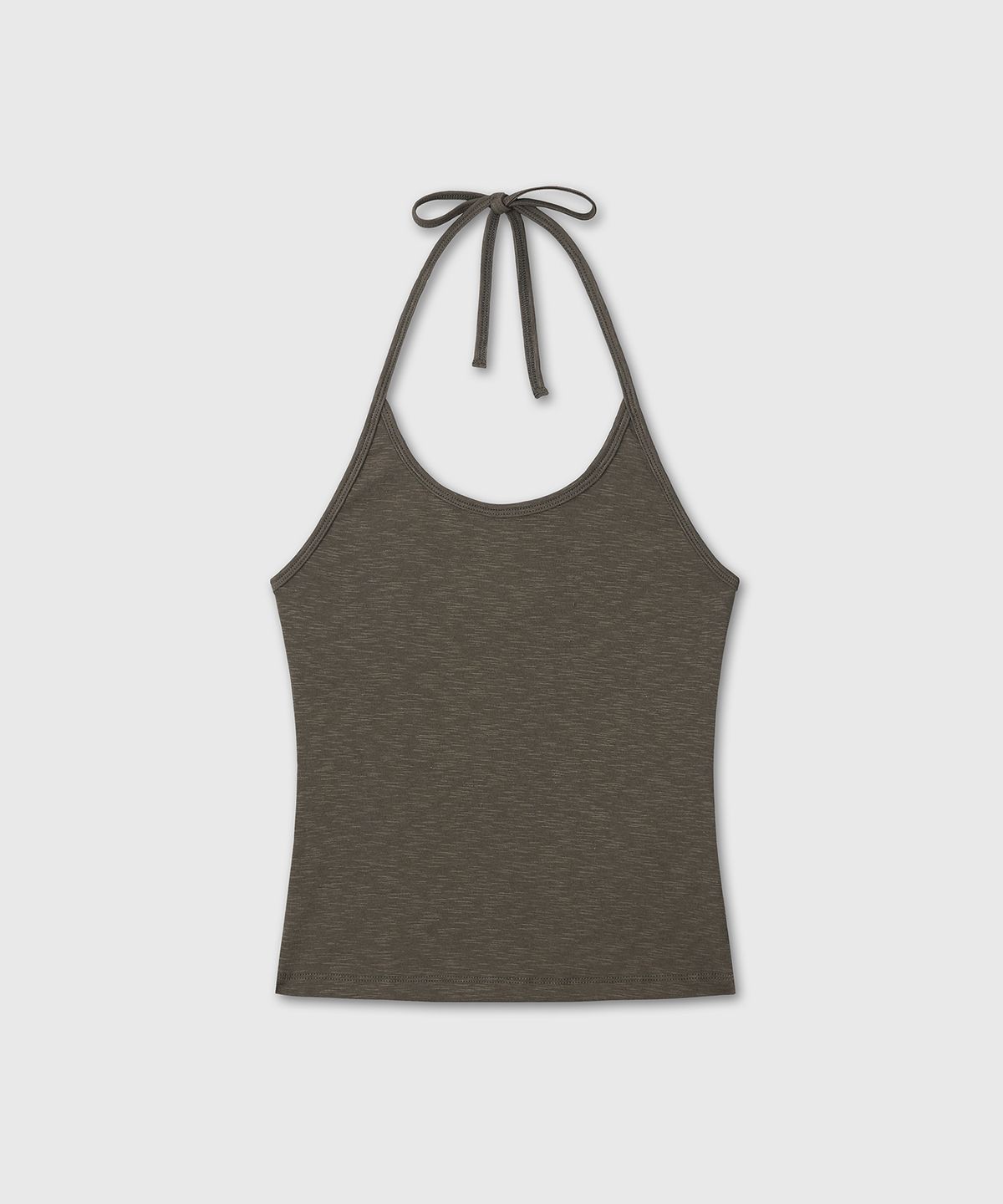 다이브인 우먼(DIVEIN WOMEN) HALTER NECK STRAP TOP (KHAKI)