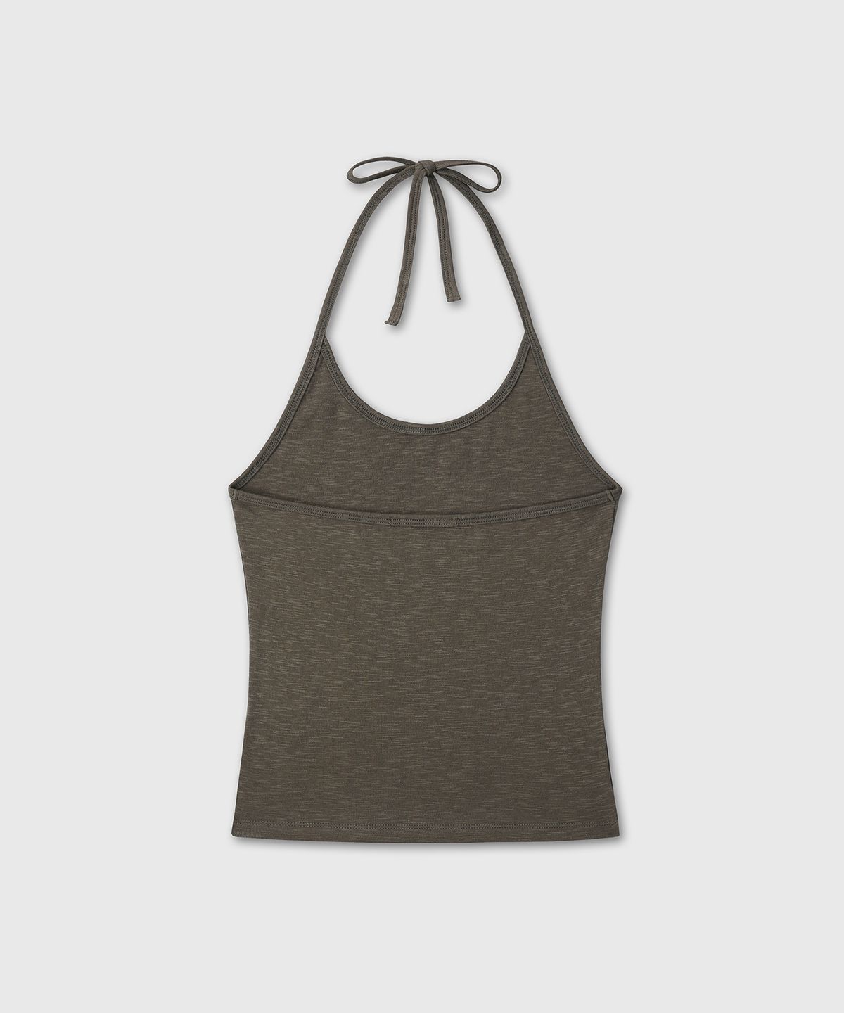 다이브인 우먼(DIVEIN WOMEN) HALTER NECK STRAP TOP (KHAKI)