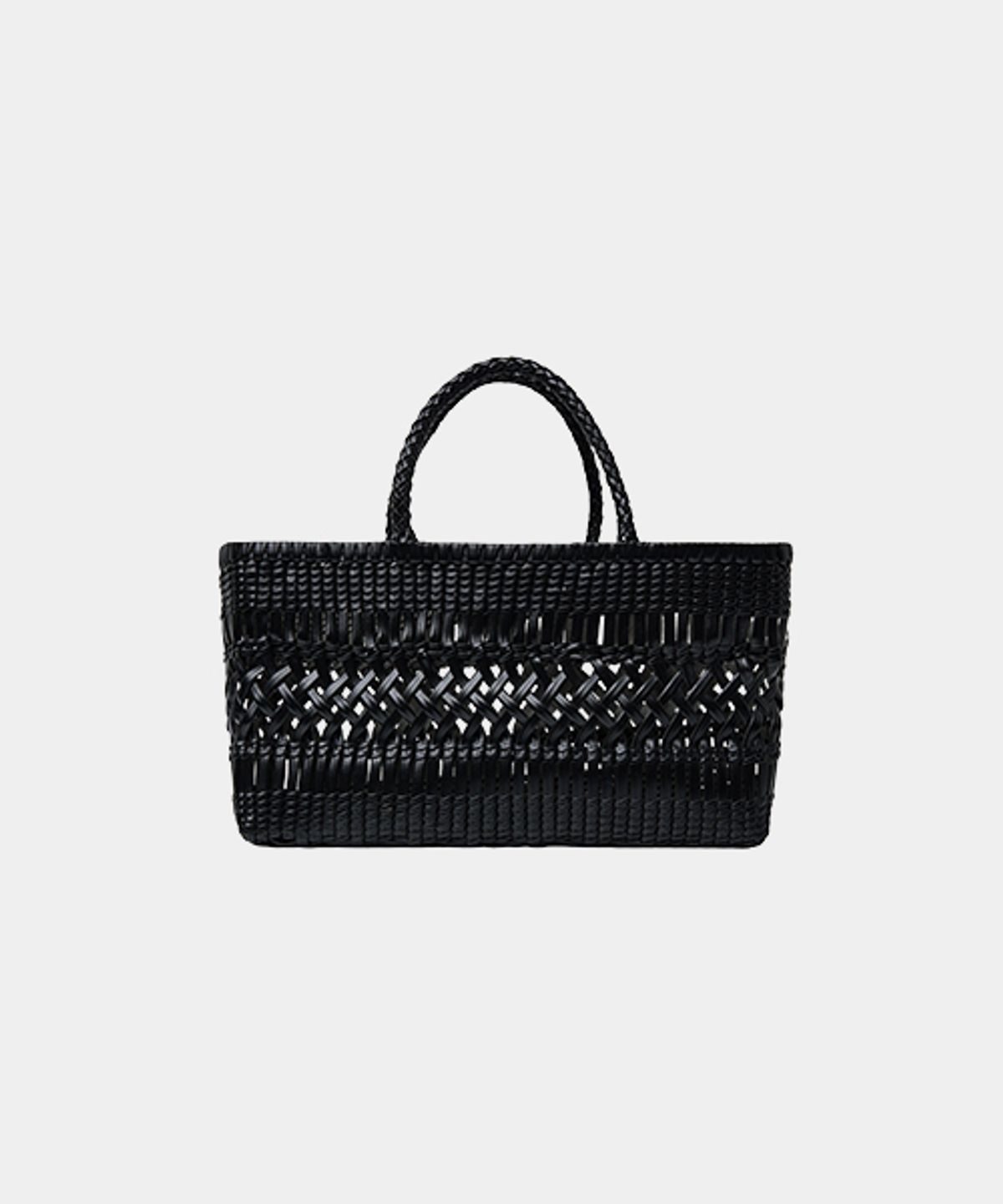 드메이커(DEMAKER) Plait tote bag-black