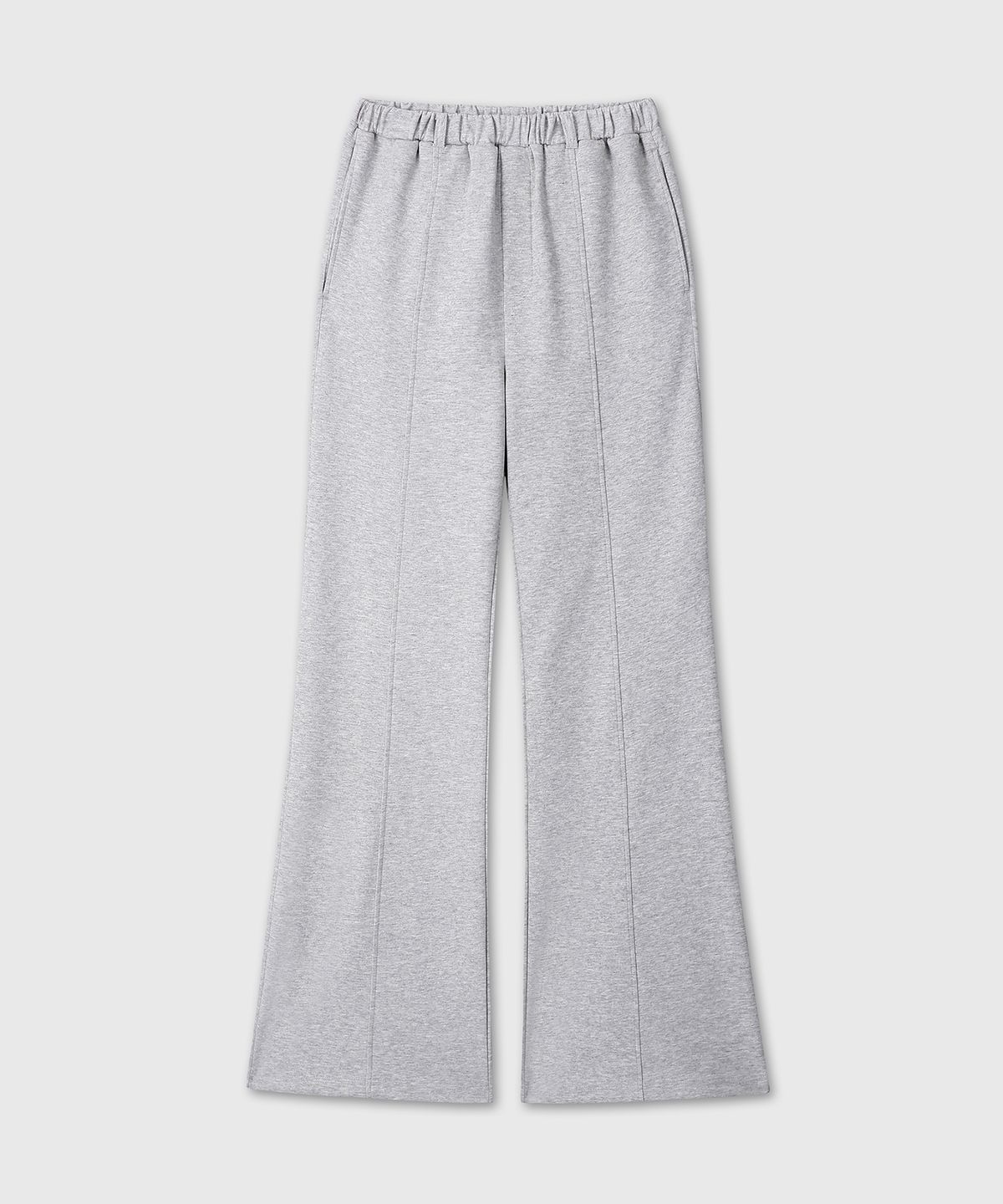 다이브인 우먼(DIVEIN WOMEN) [설라노 X DIVEIN WOMEN] FLARE SWEAT PANTS (MELANGE GRAY)