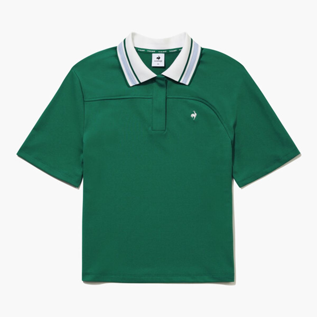 르꼬끄 골프(LECOQ GOLF) 여성 써머 피케 카라 반팔 티셔츠 _GREN GR222LTS41
