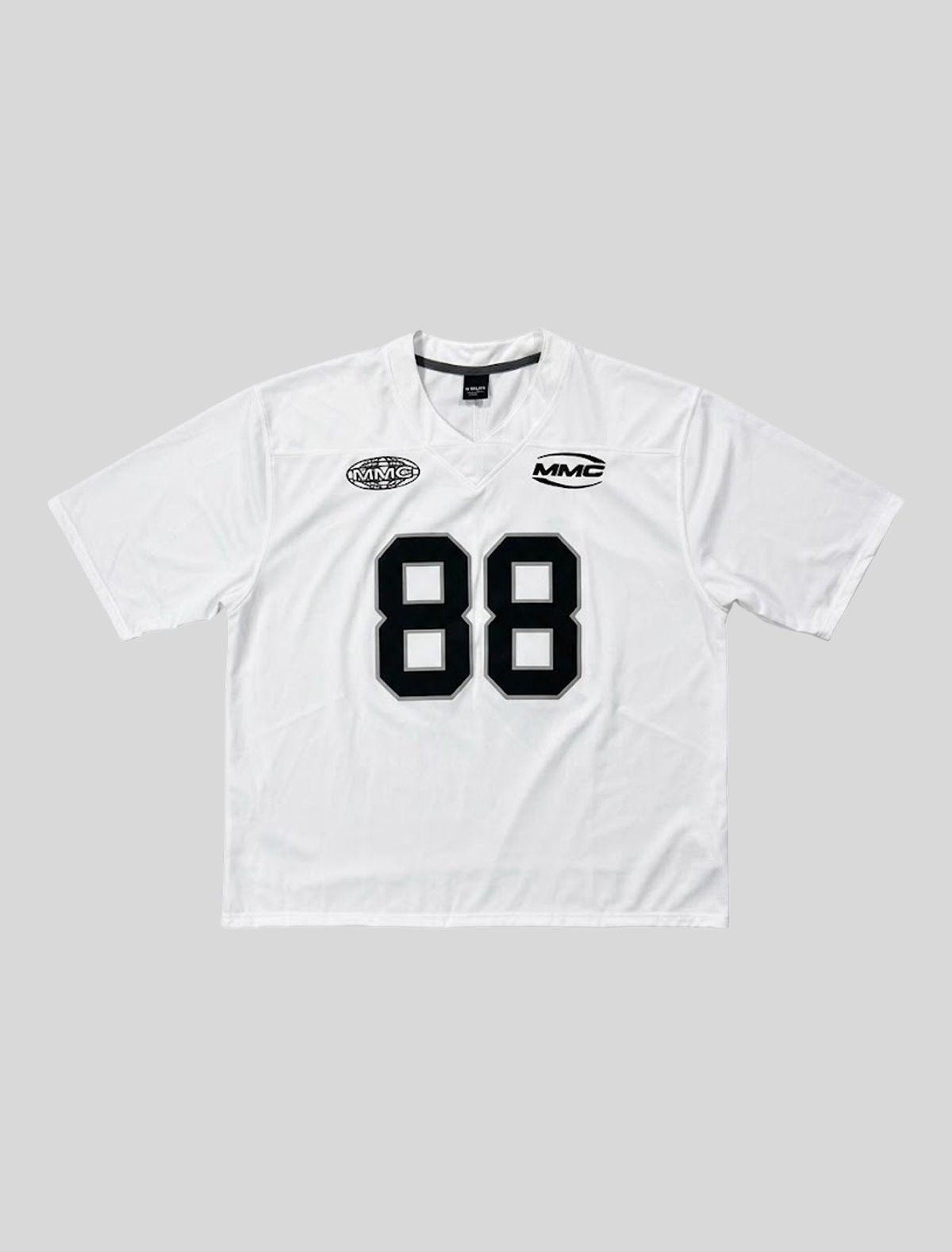 마인드머슬커넥션(MMC) 88 헤비 암밴딩 럭비 숏슬리브 [WHITE]