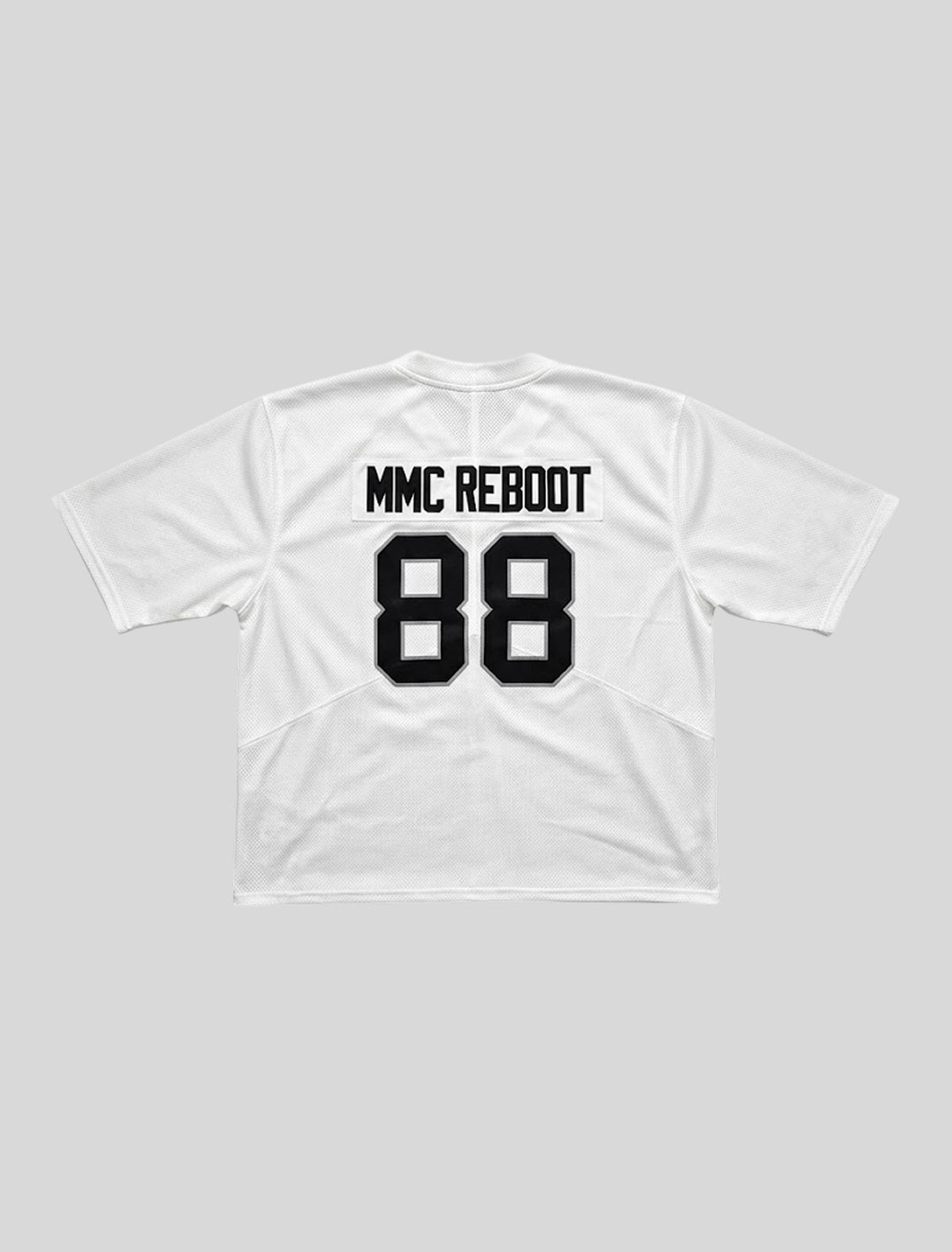 마인드머슬커넥션(MMC) 88 헤비 암밴딩 럭비 숏슬리브 [WHITE]